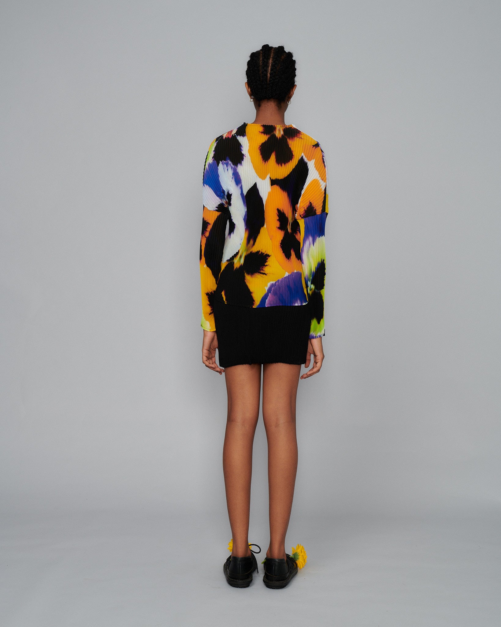 Tortas Top in Pansy Yellow