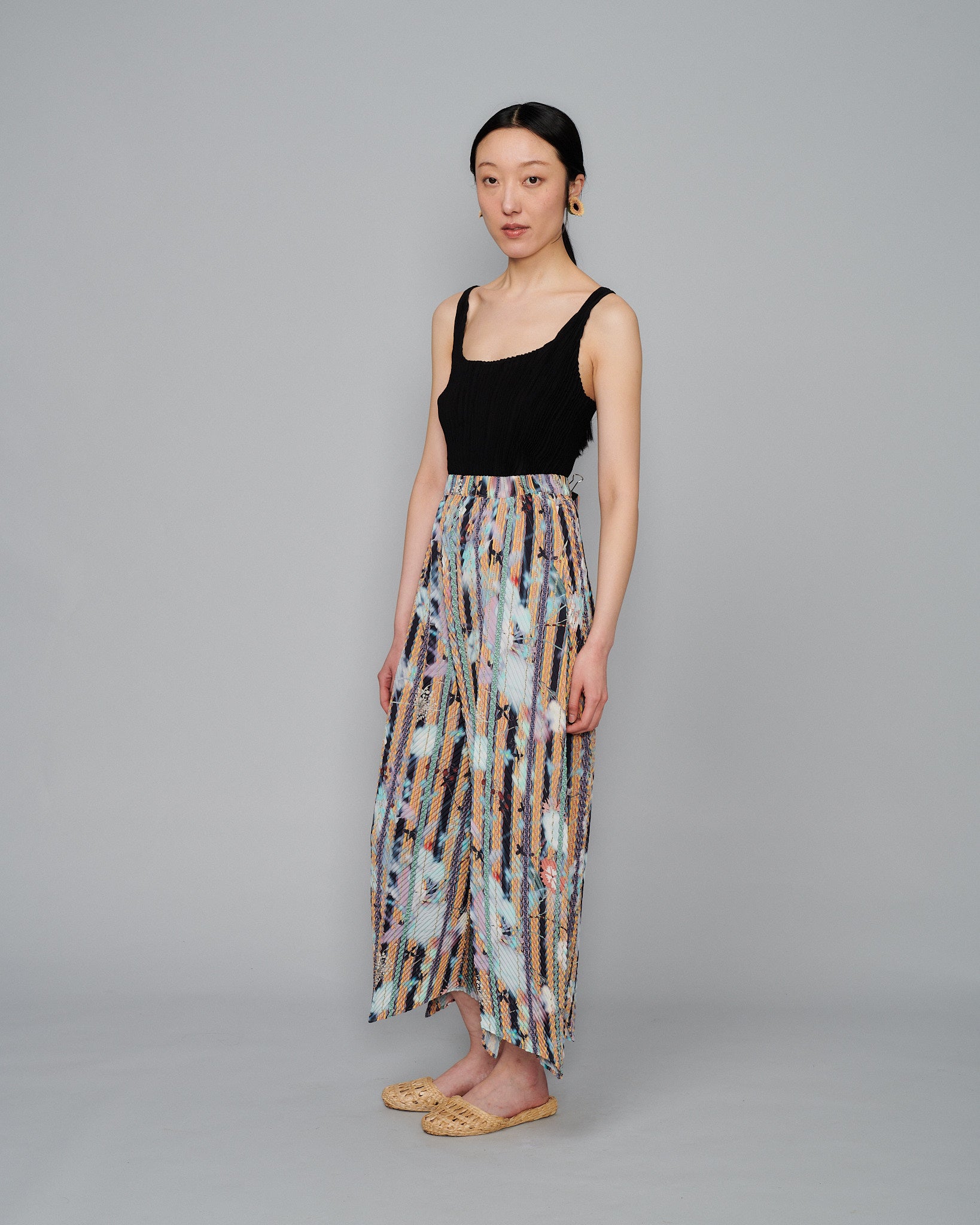 Handpleated Luka Trousers in Marie