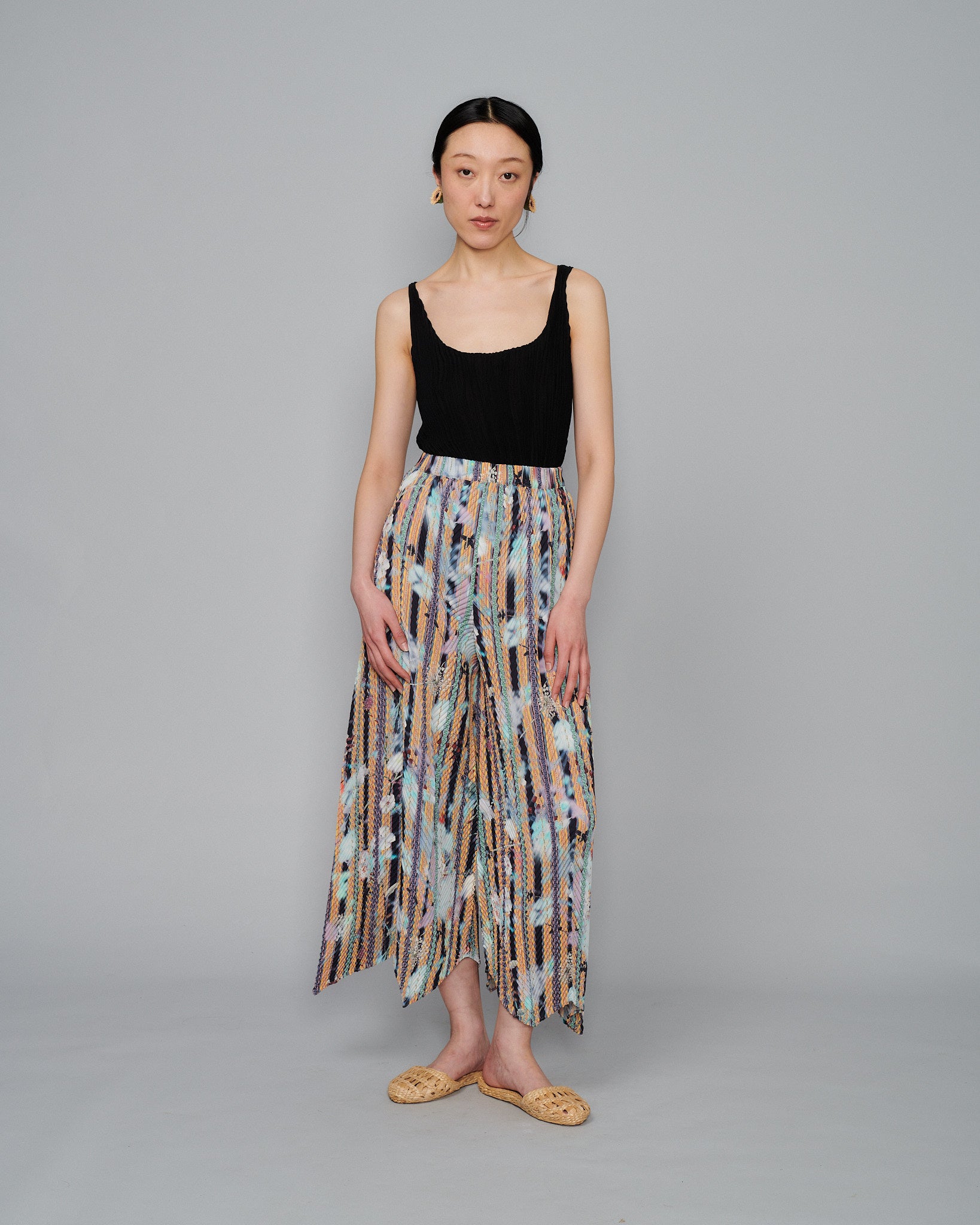 Handpleated Luka Trousers in Marie
