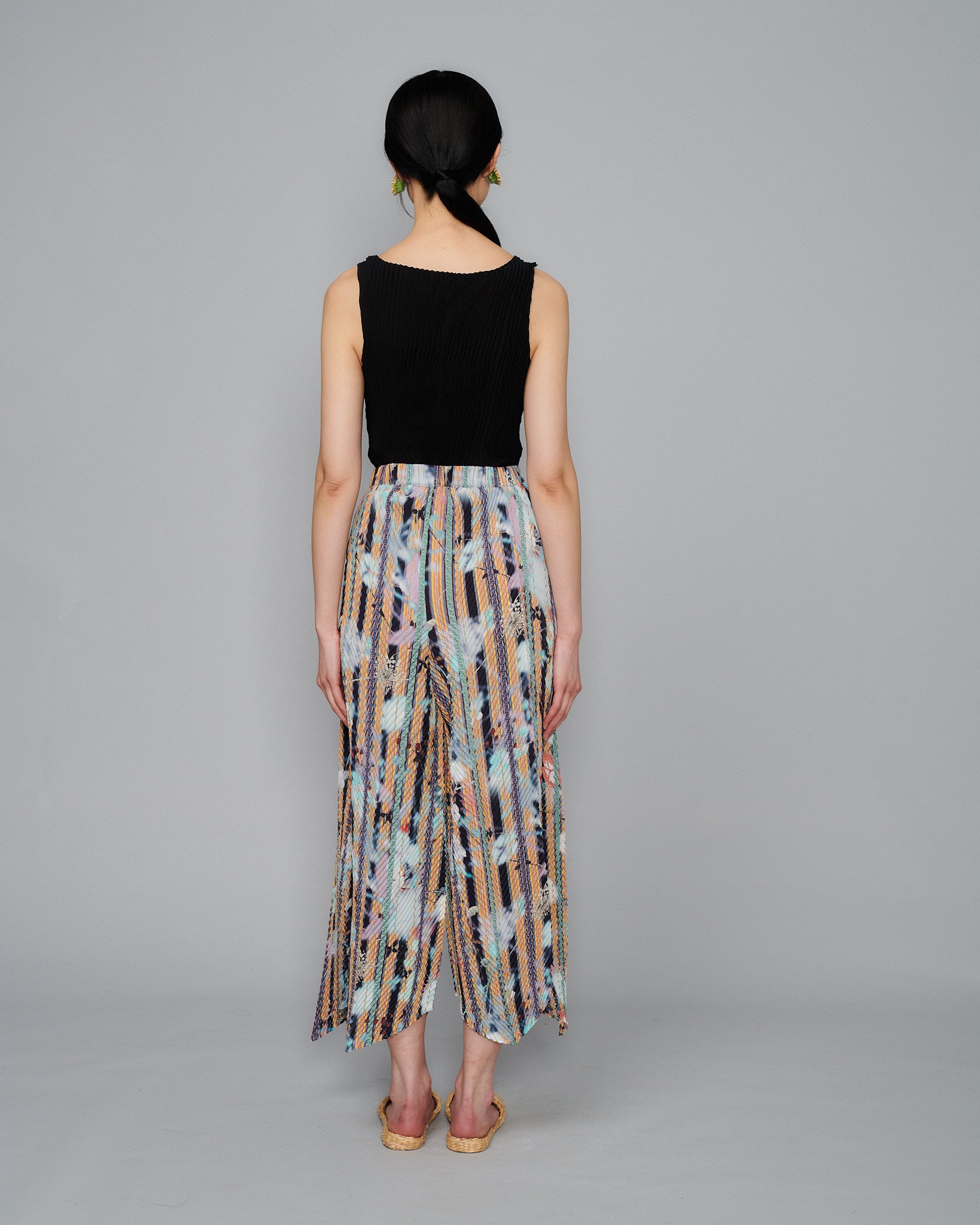 Handpleated Luka Trousers in Marie