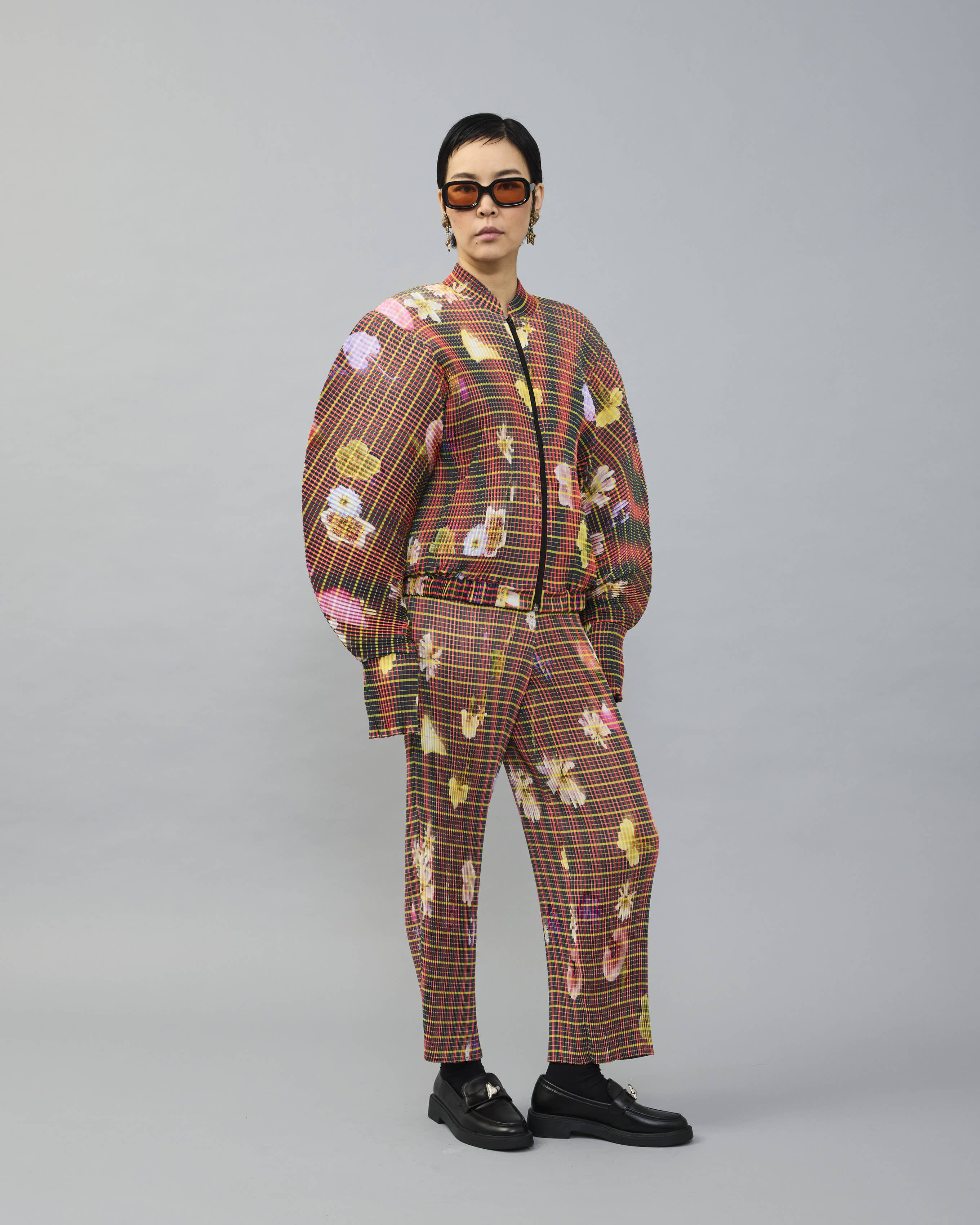 Bexter Pleated Jacket in Pagel