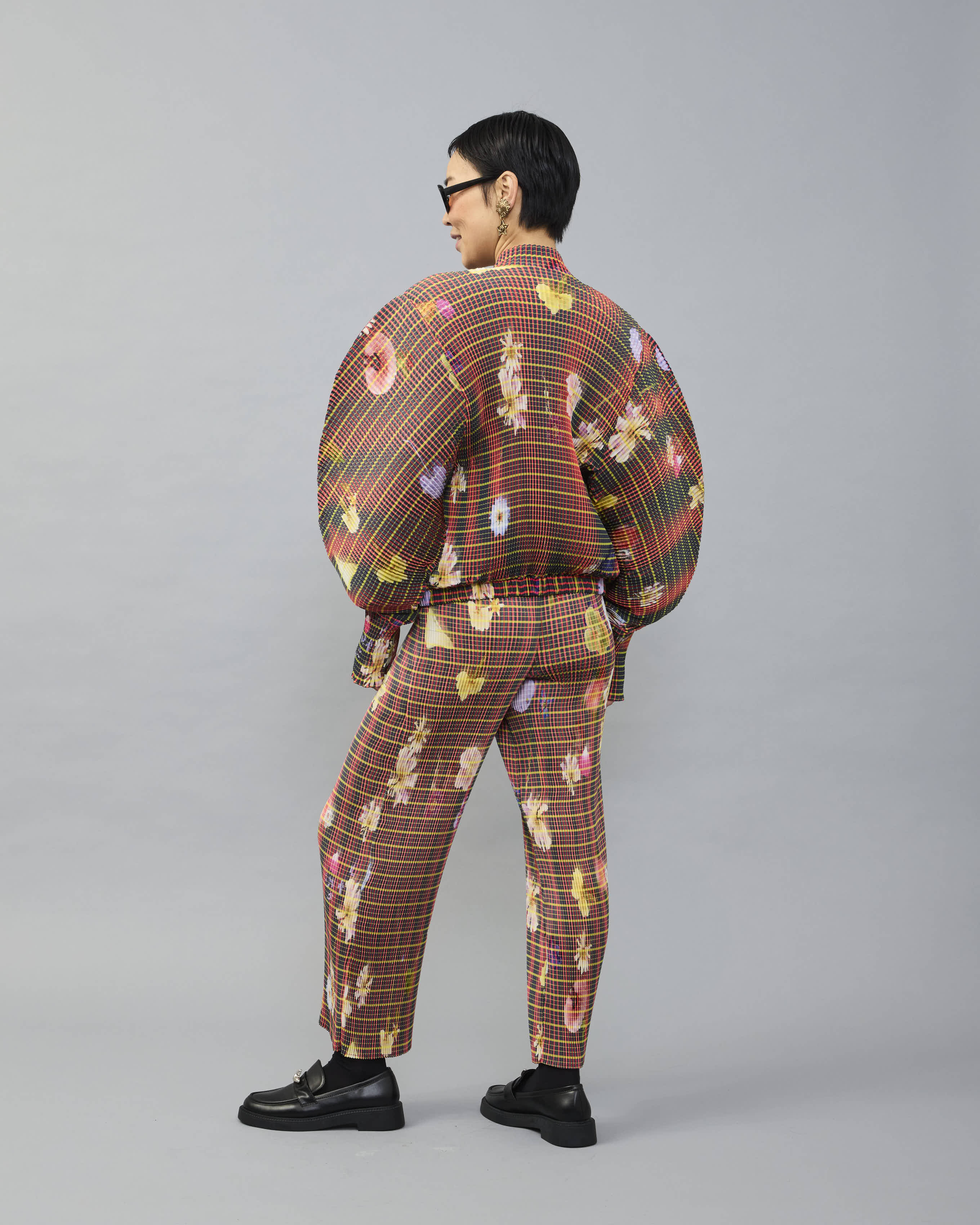 Bexter Pleated Jacket in Pagel