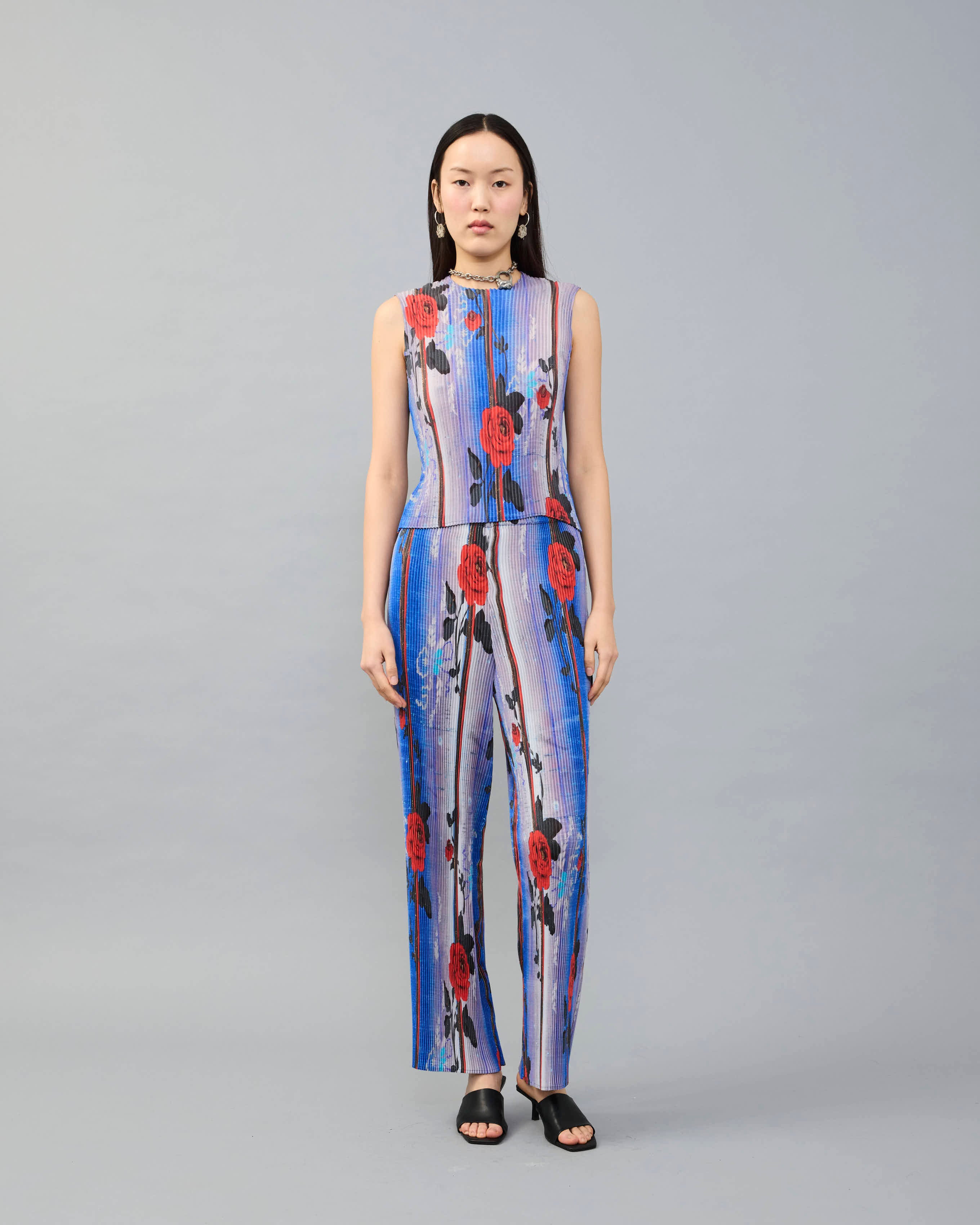 Thelma Pleated Top in Rudi