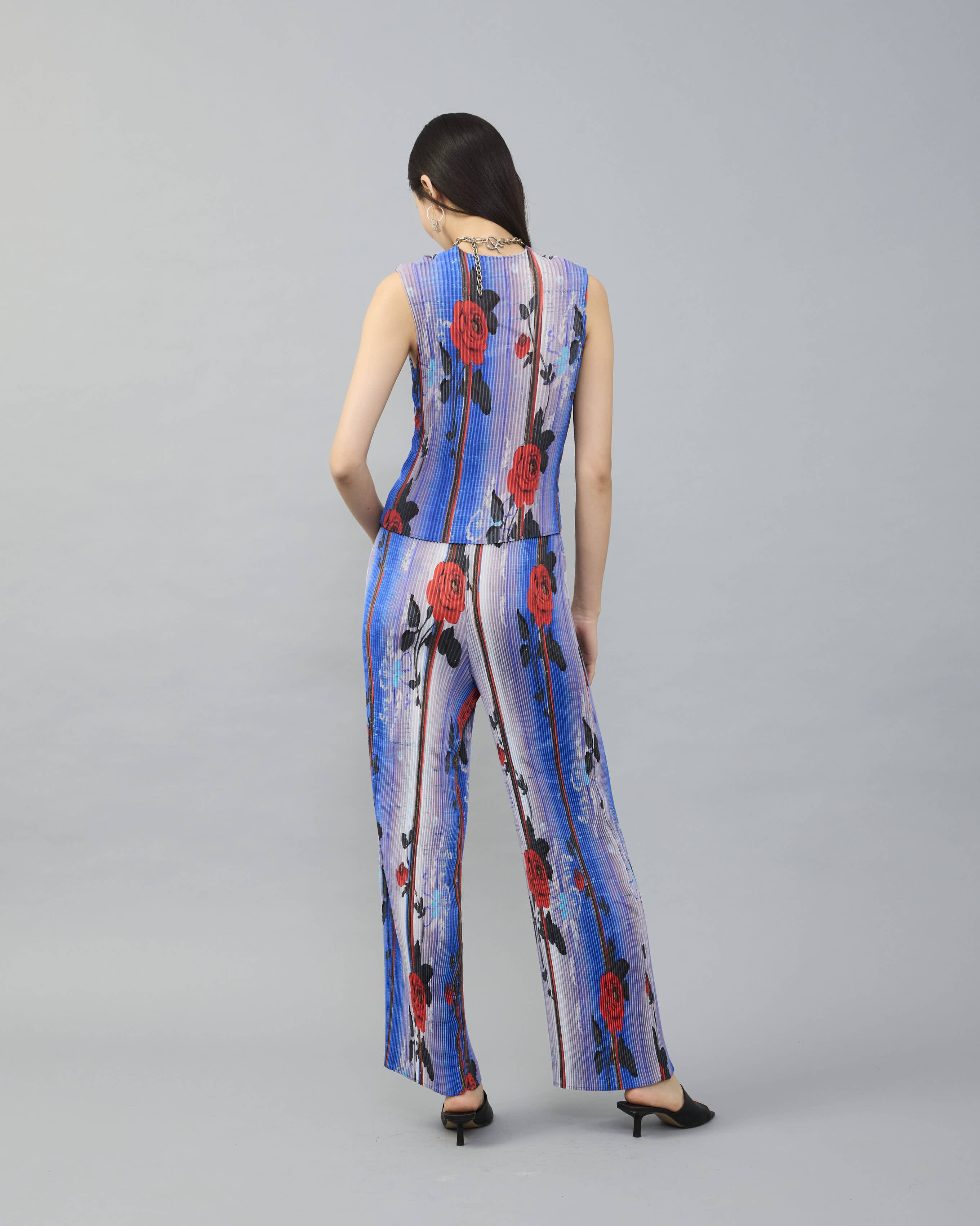 Thelma Pleated Top in Rudi