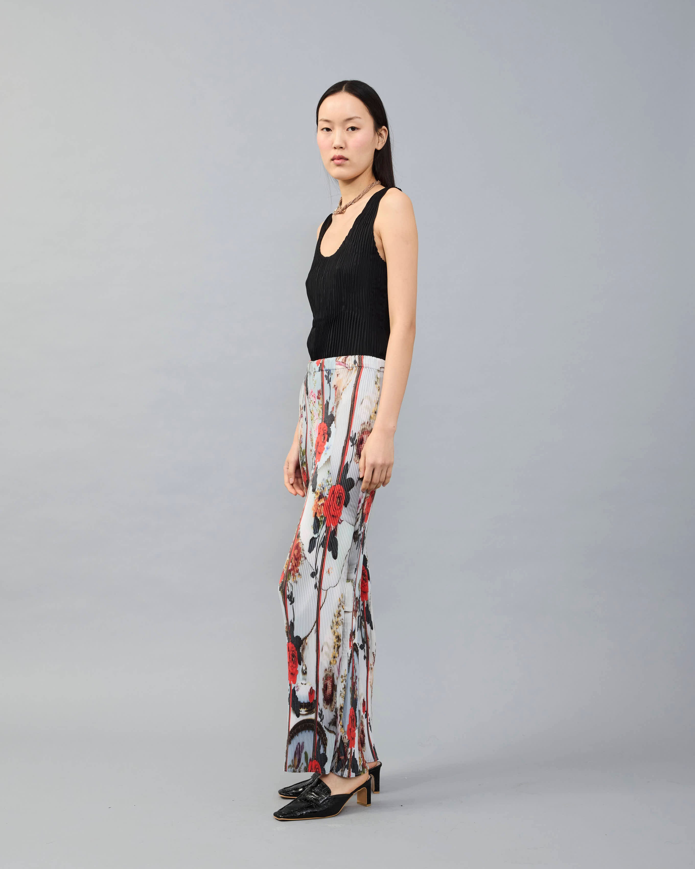 Jack Pleated Trouser in Rudi light