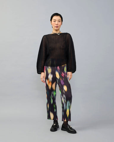 Jack Pleated Trouser in dark Mayu