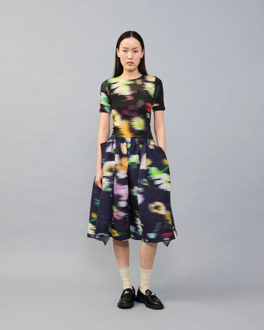 Sui Jersey Top in dark Mayu