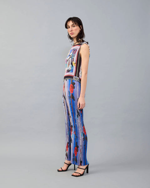 Julia Heuer/ユリアホイヤー　2wayキャミソールtops Thelma Pleated Top in Alice – Julia Heuer