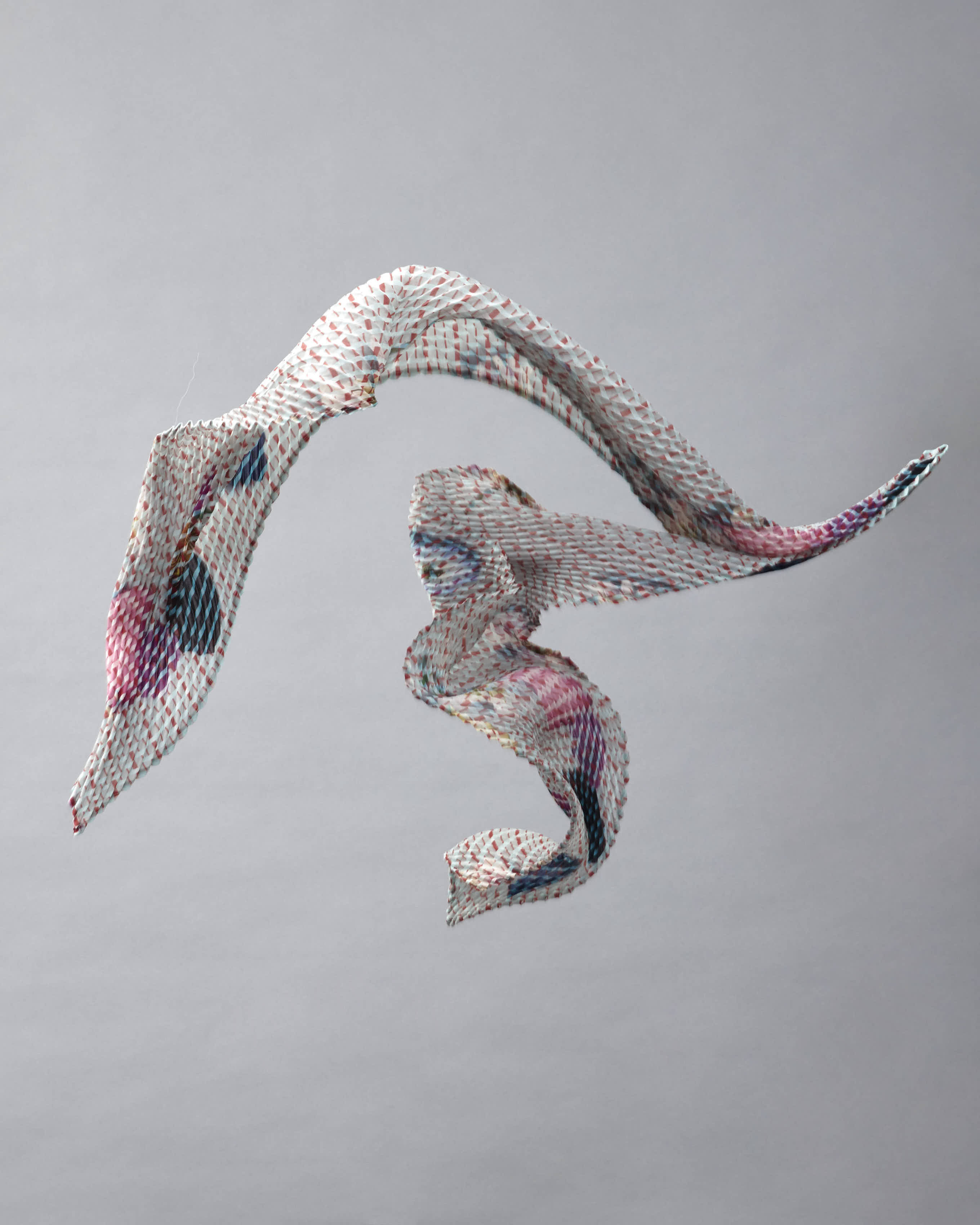 Wolfgang Pleated Scarf in Pagel