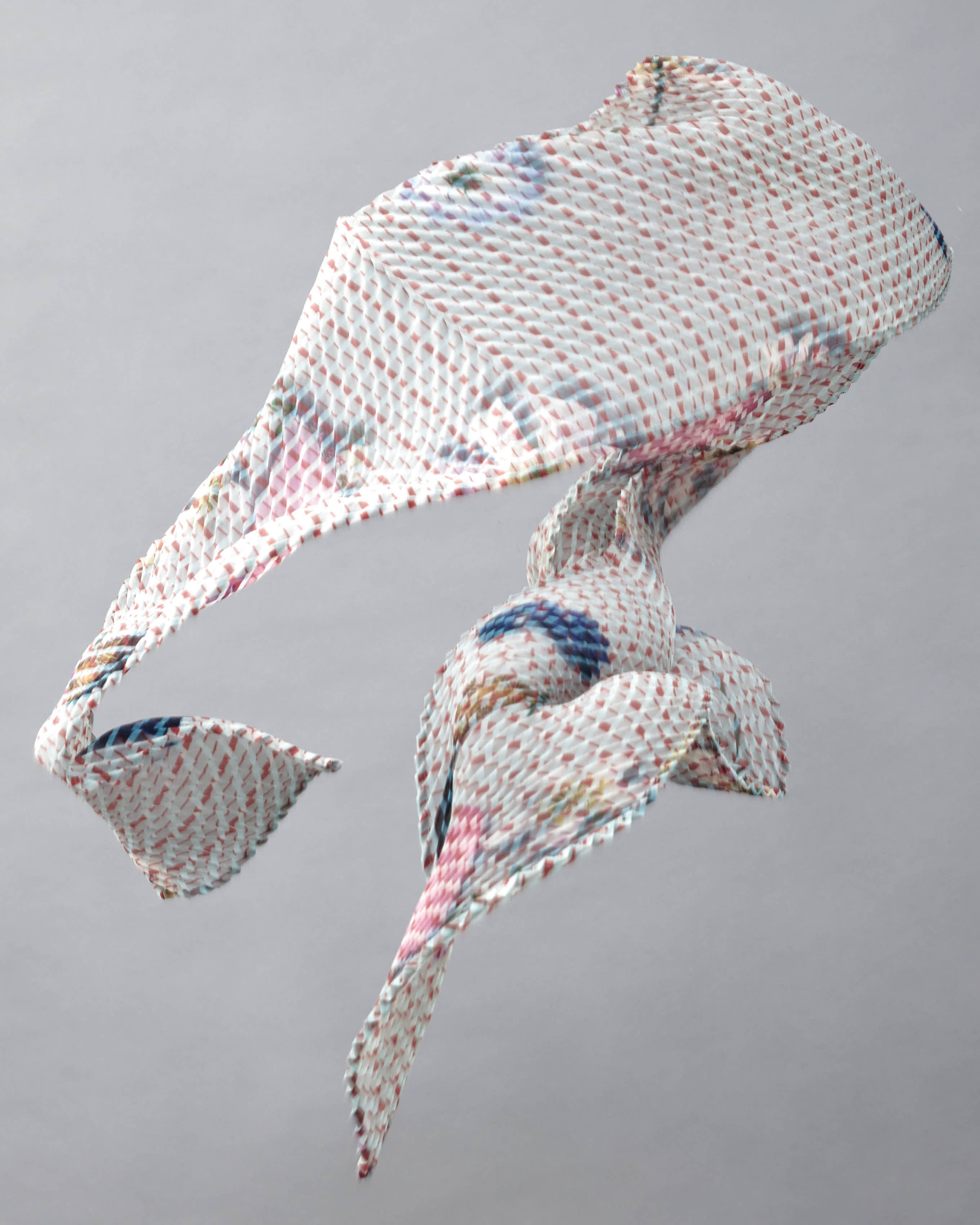 Wolfgang Pleated Scarf in Pagel