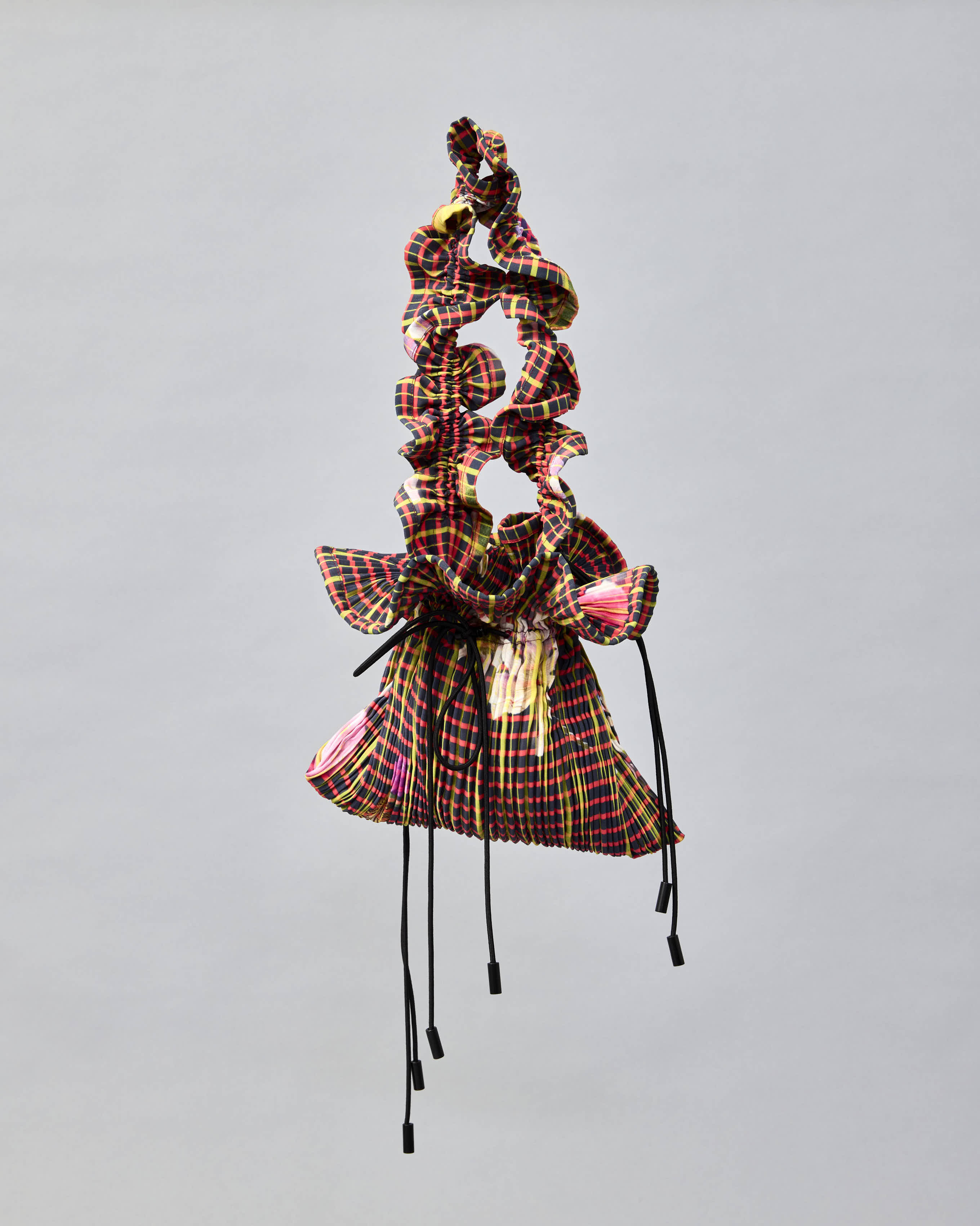 Wanda Handpleated Bag in Pagel