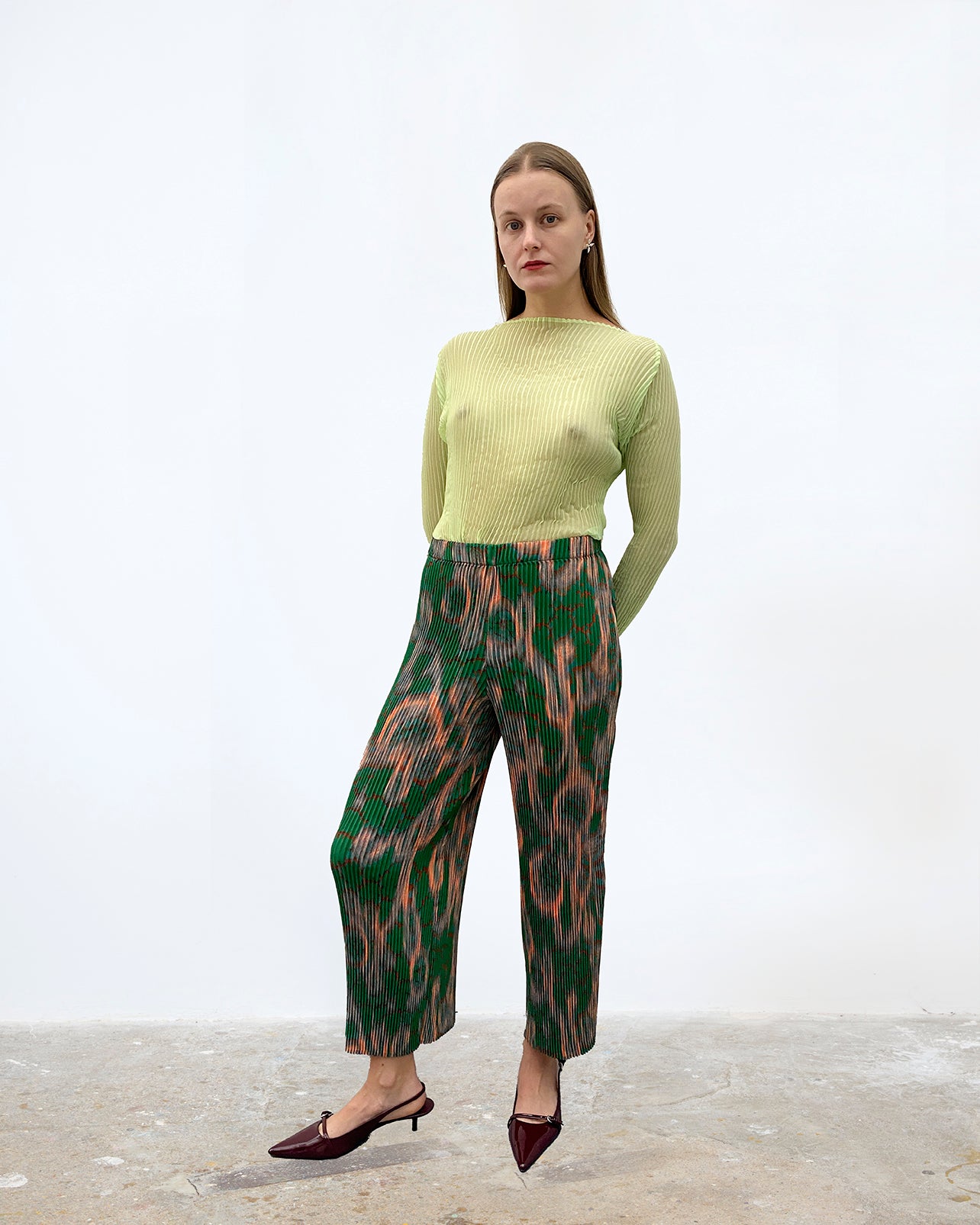 JACK PLEATED TROUSERS IN GALLIA