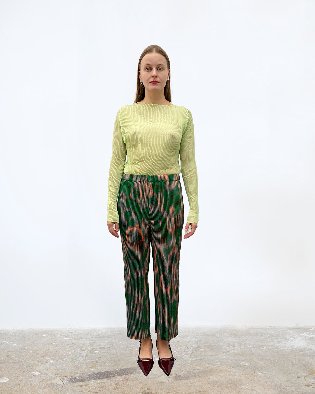 JACK PLEATED TROUSERS IN GALLIA