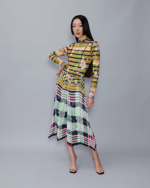 Handpleated Luka Trousers in Karlson – Julia Heuer