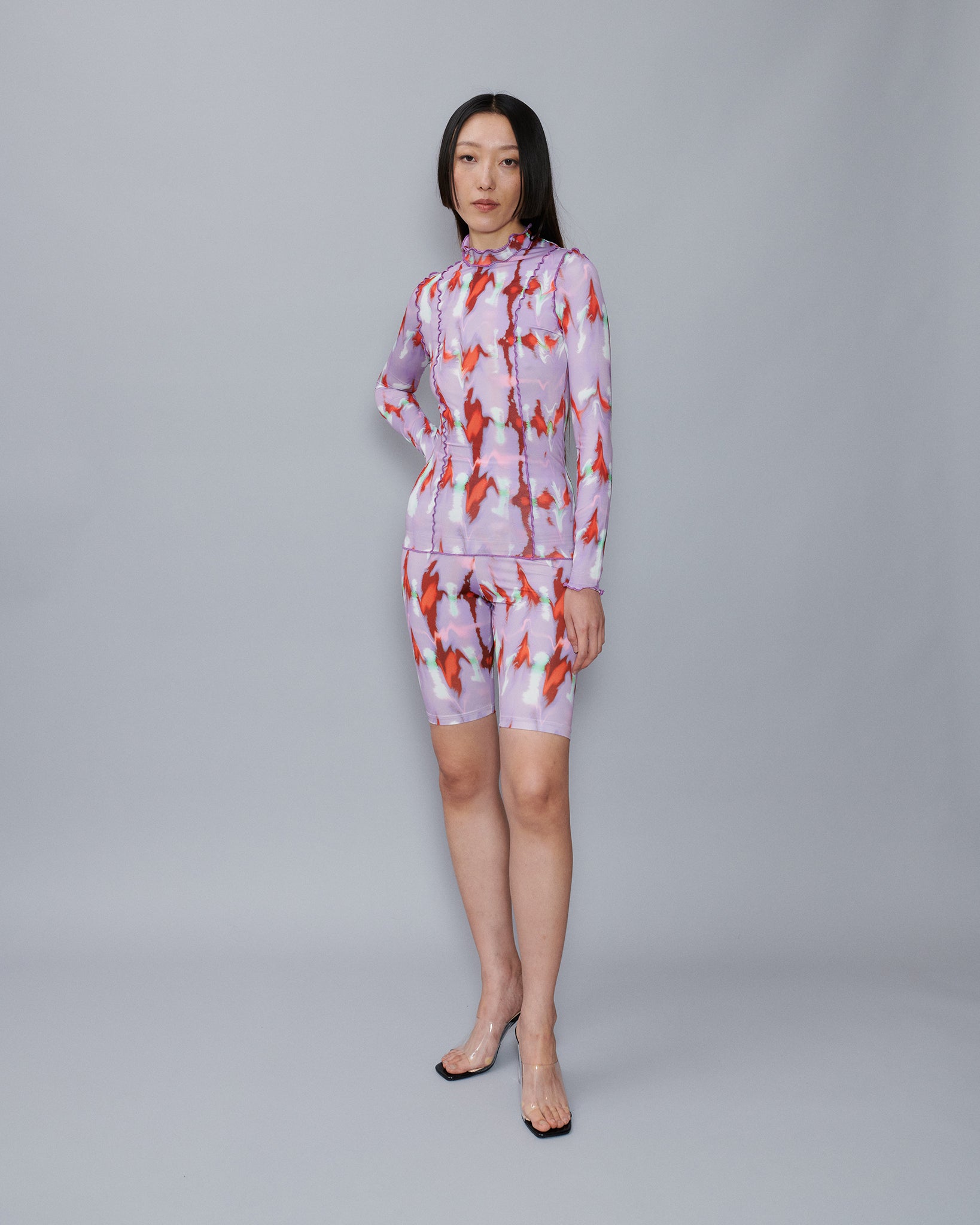 Anna Top in Lilac Wallace