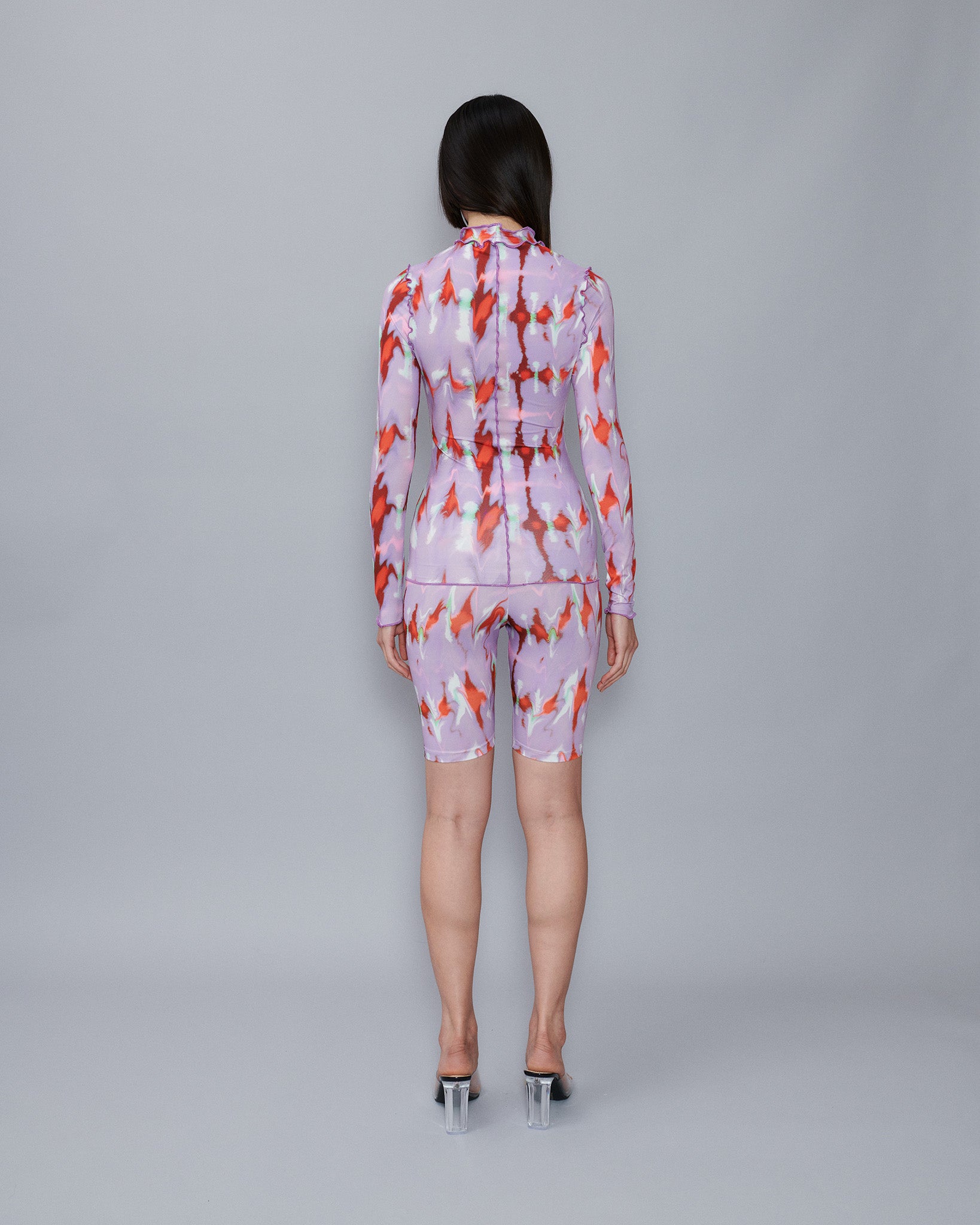 Anna Top in Lilac Wallace