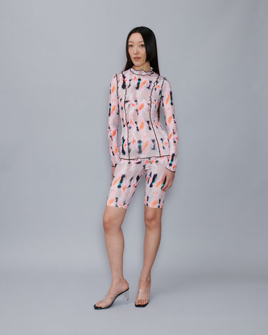 Anna Top in Pink Wallace