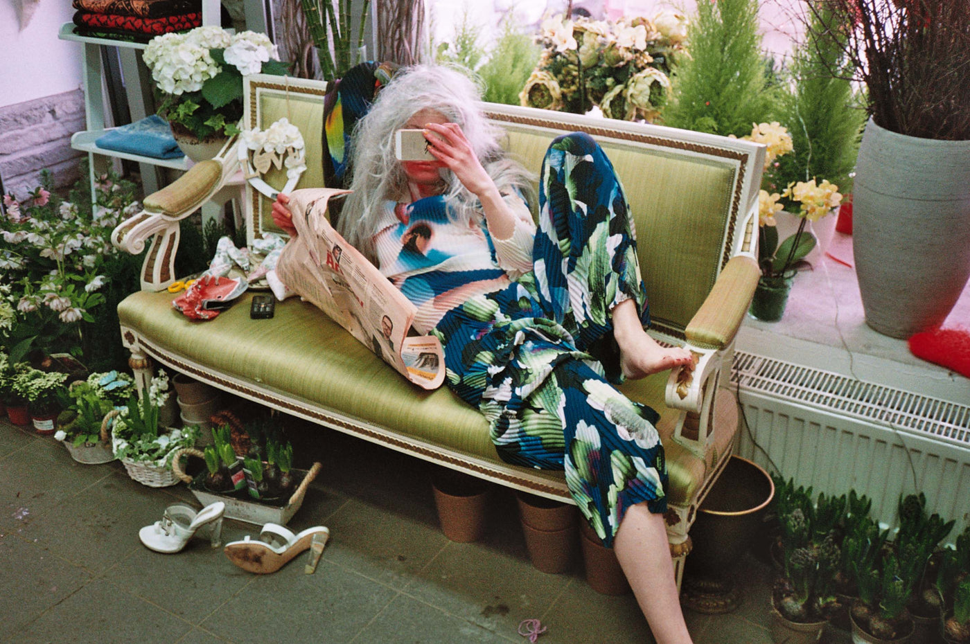 AW18 Georgia Oasis 
Photo: Edith Karlson starring Kris Lemsalu