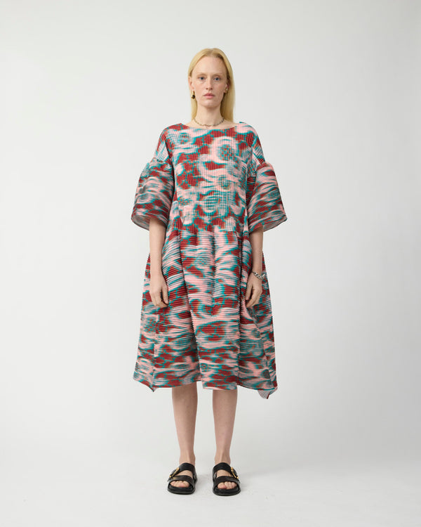 Thekla Handpleated Dress in Gallia