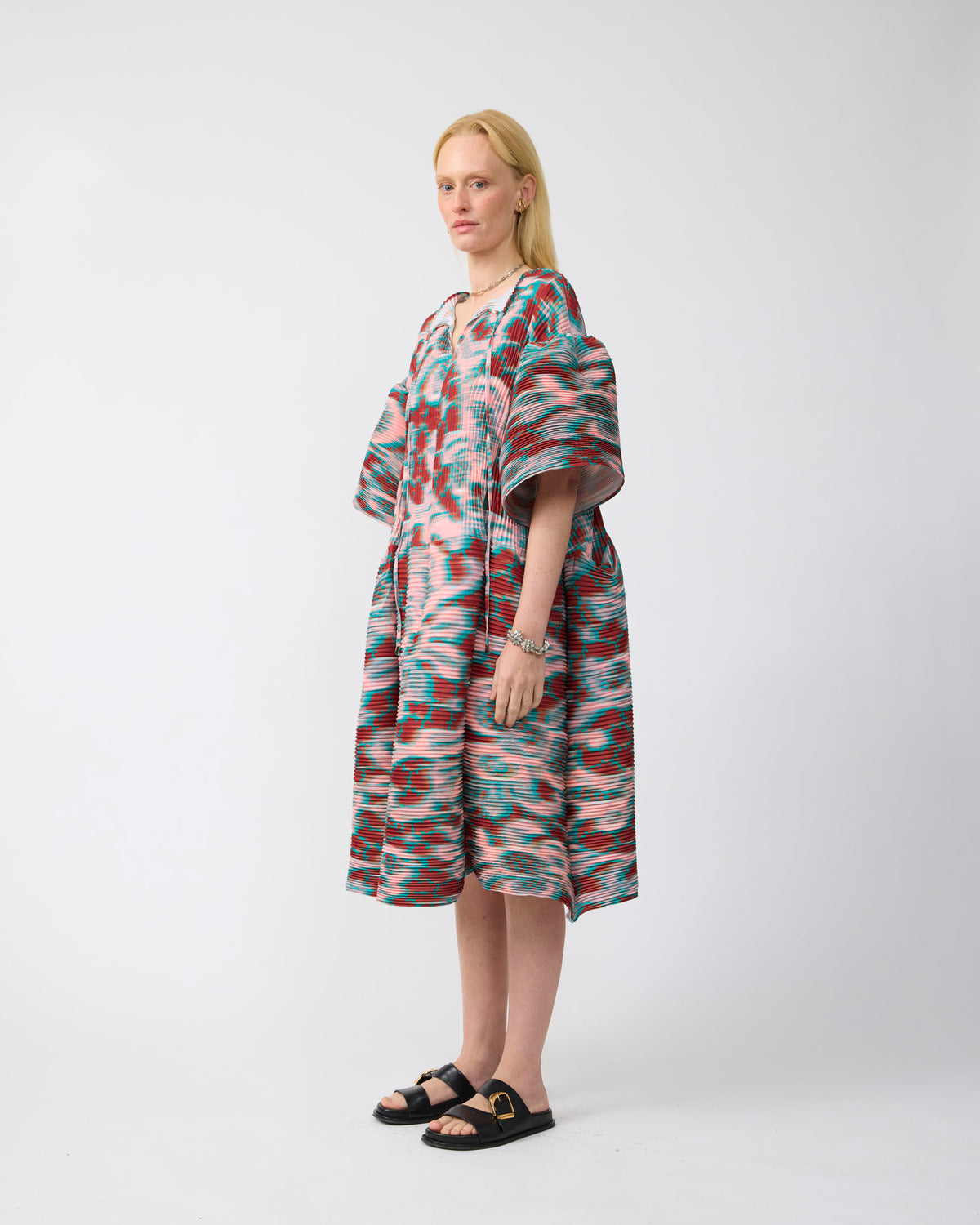 Thekla Handpleated Dress in Gallia