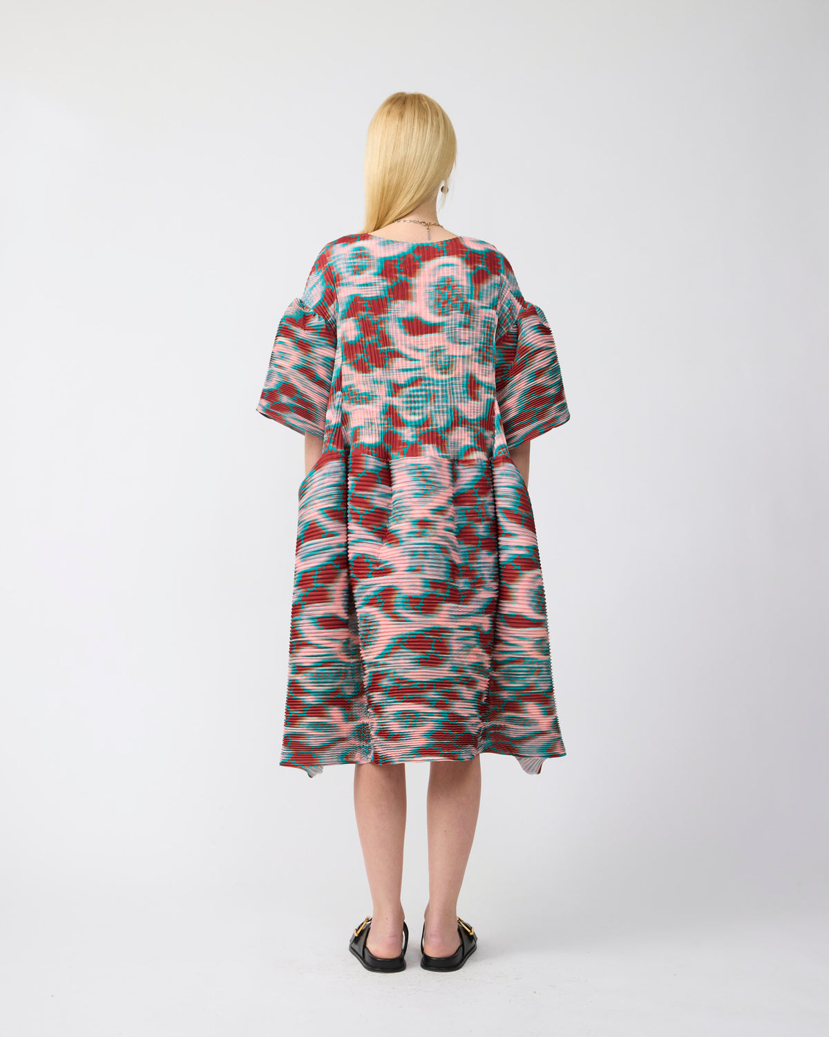 Thekla Handpleated Dress in Gallia