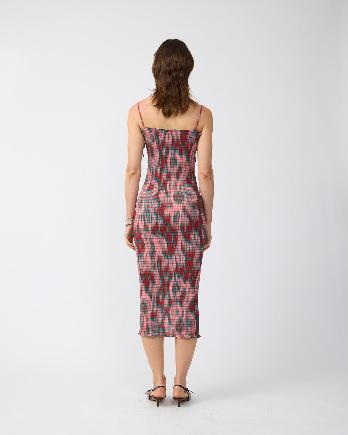 Leni Reversible Smock Dress in Gallia