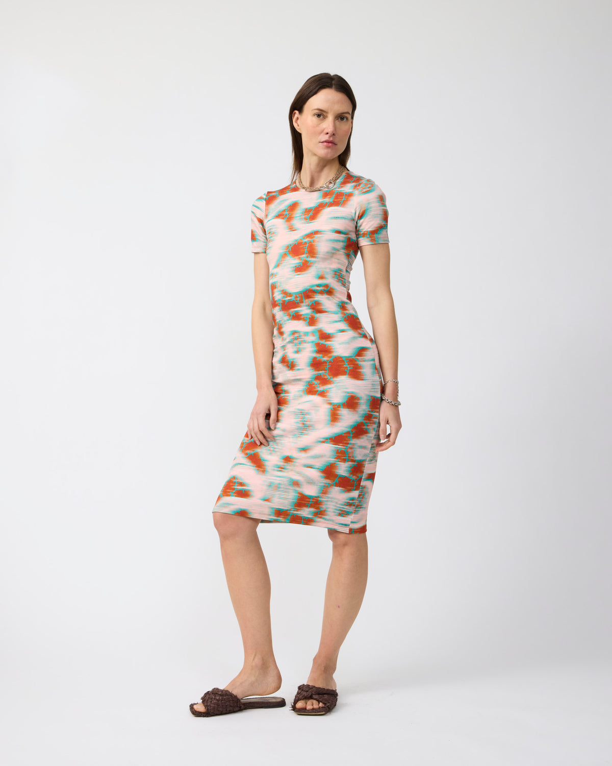 Jona Jersey Dress in Gallia