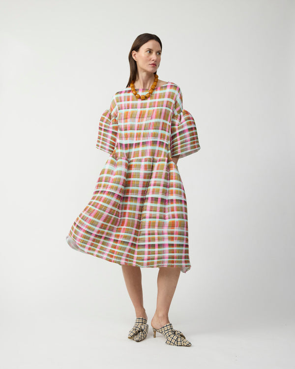 Thekla Handpleated Dress in Tarek