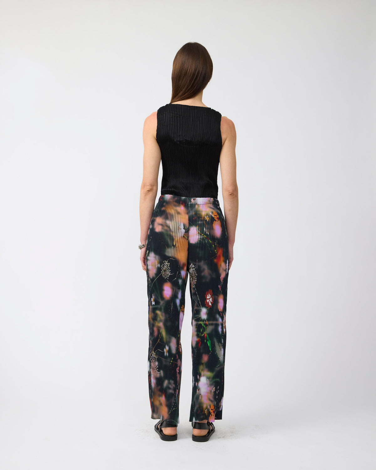 Jack Pleated Trousers in Frances