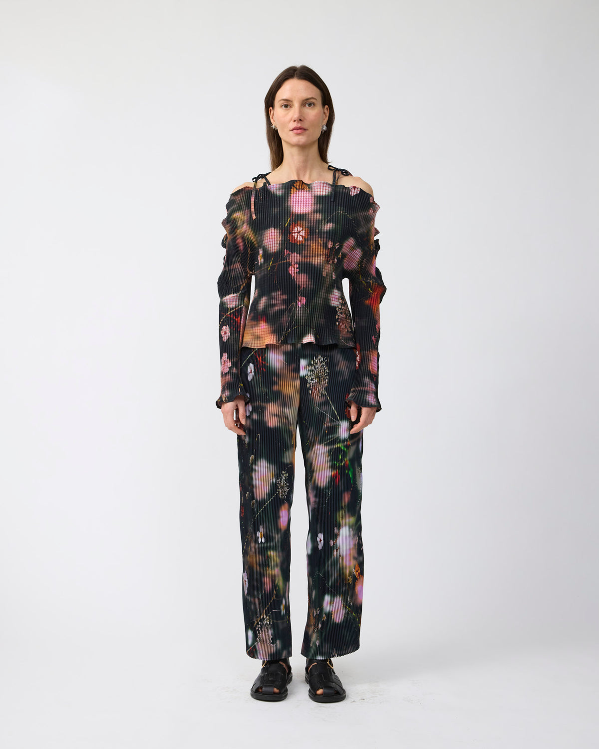 Jil Pleated Top in Frances
