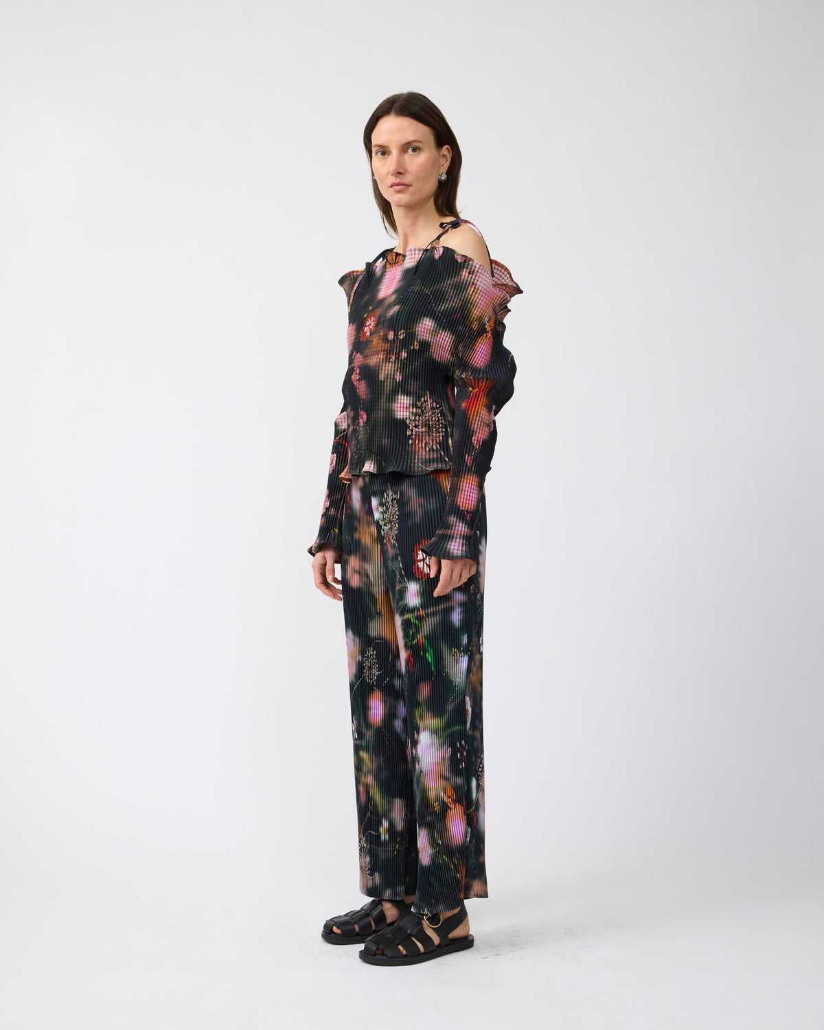 Jil Pleated Top in Frances