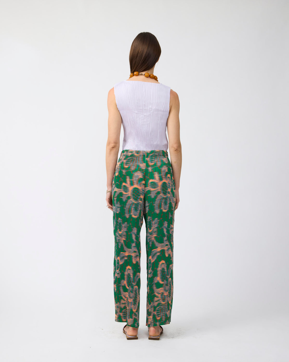Jack Pleated Trousers in Gallia