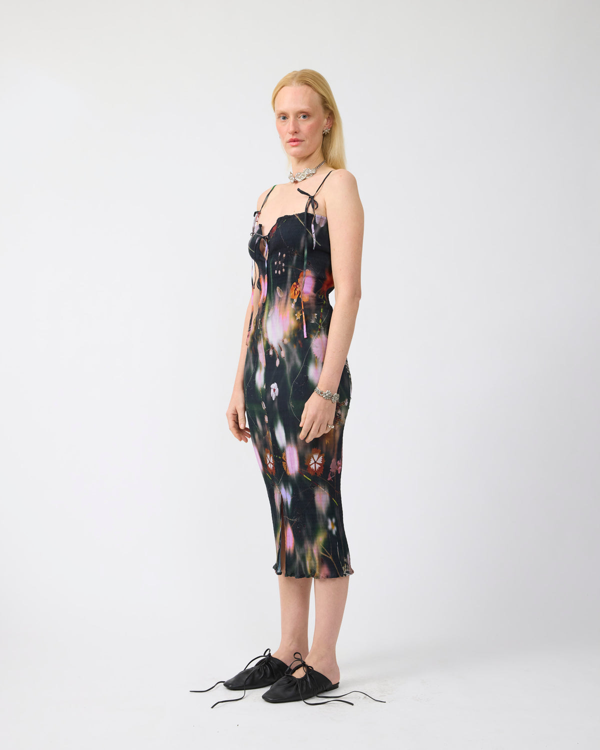 Leni Reversible Smock Dress in Frances