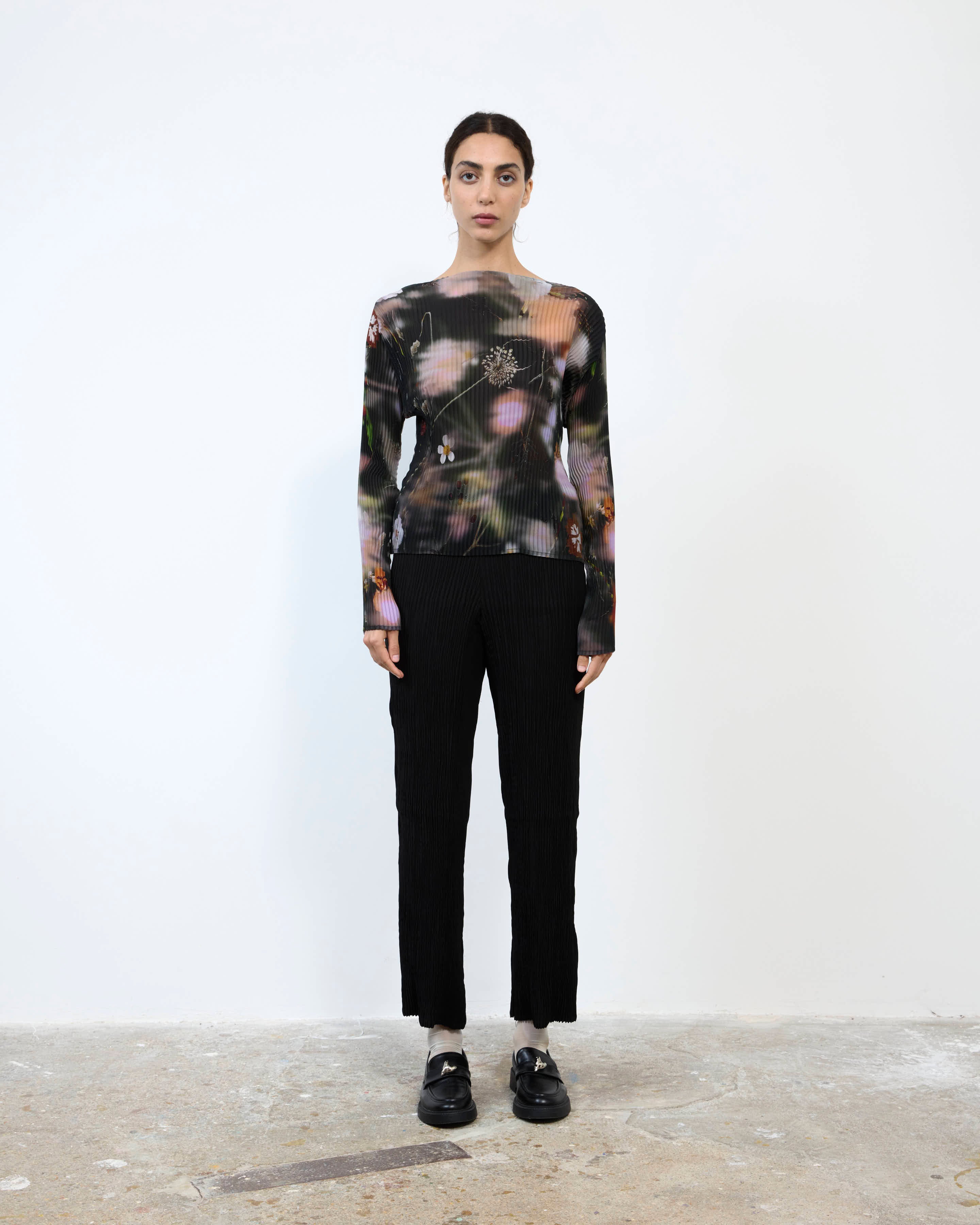 LEE PLEATED TOP IN FRANCES