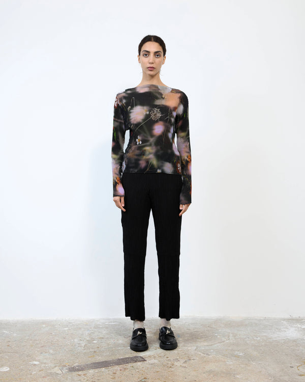 LEE PLEATED TOP IN FRANCES