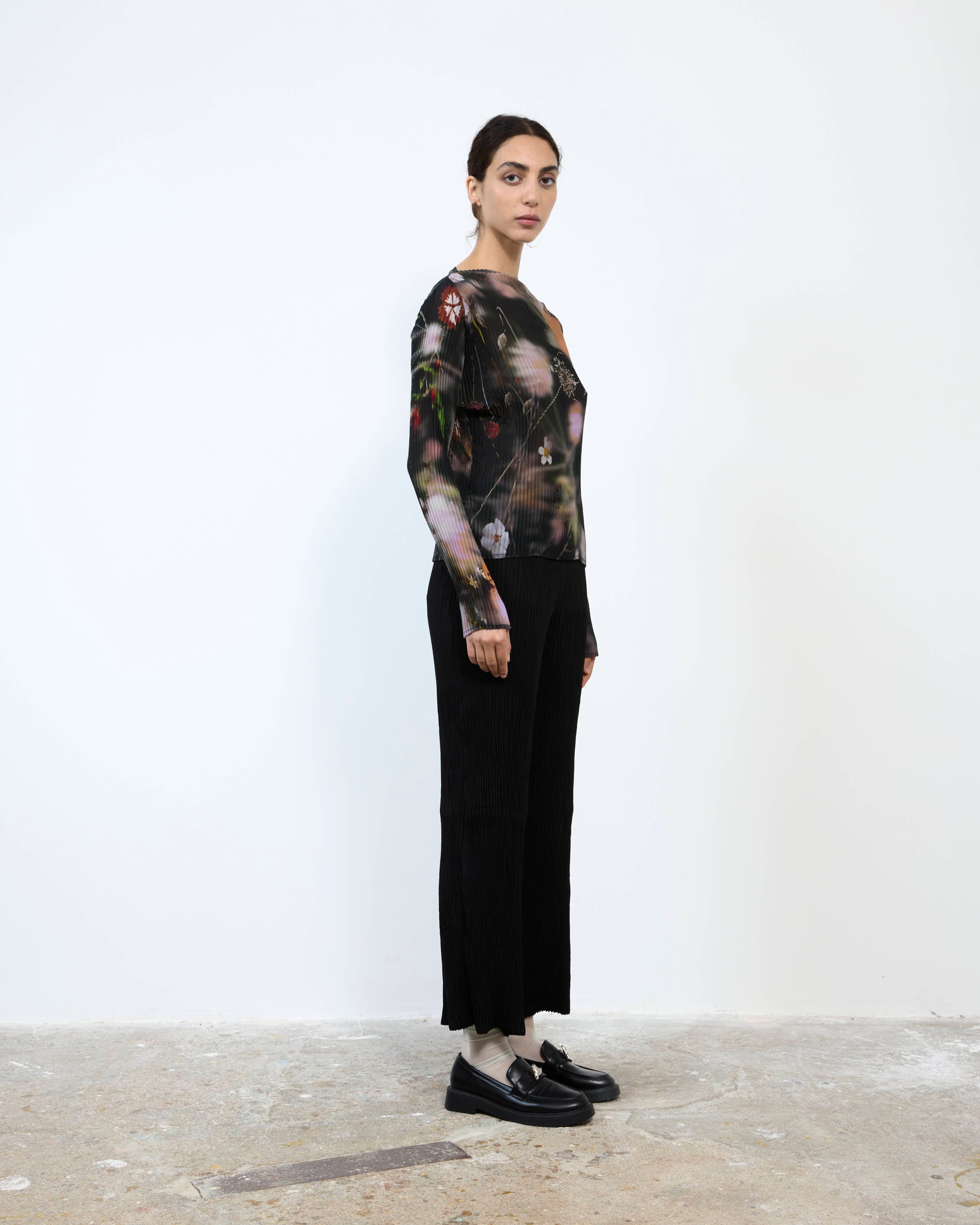 LEE PLEATED TOP IN FRANCES