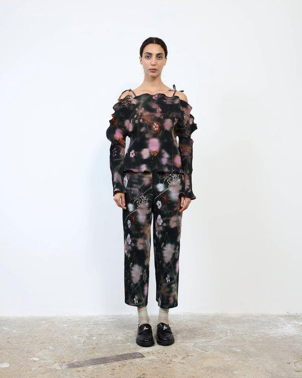 JIL PLEATED TOP IN FRANCES