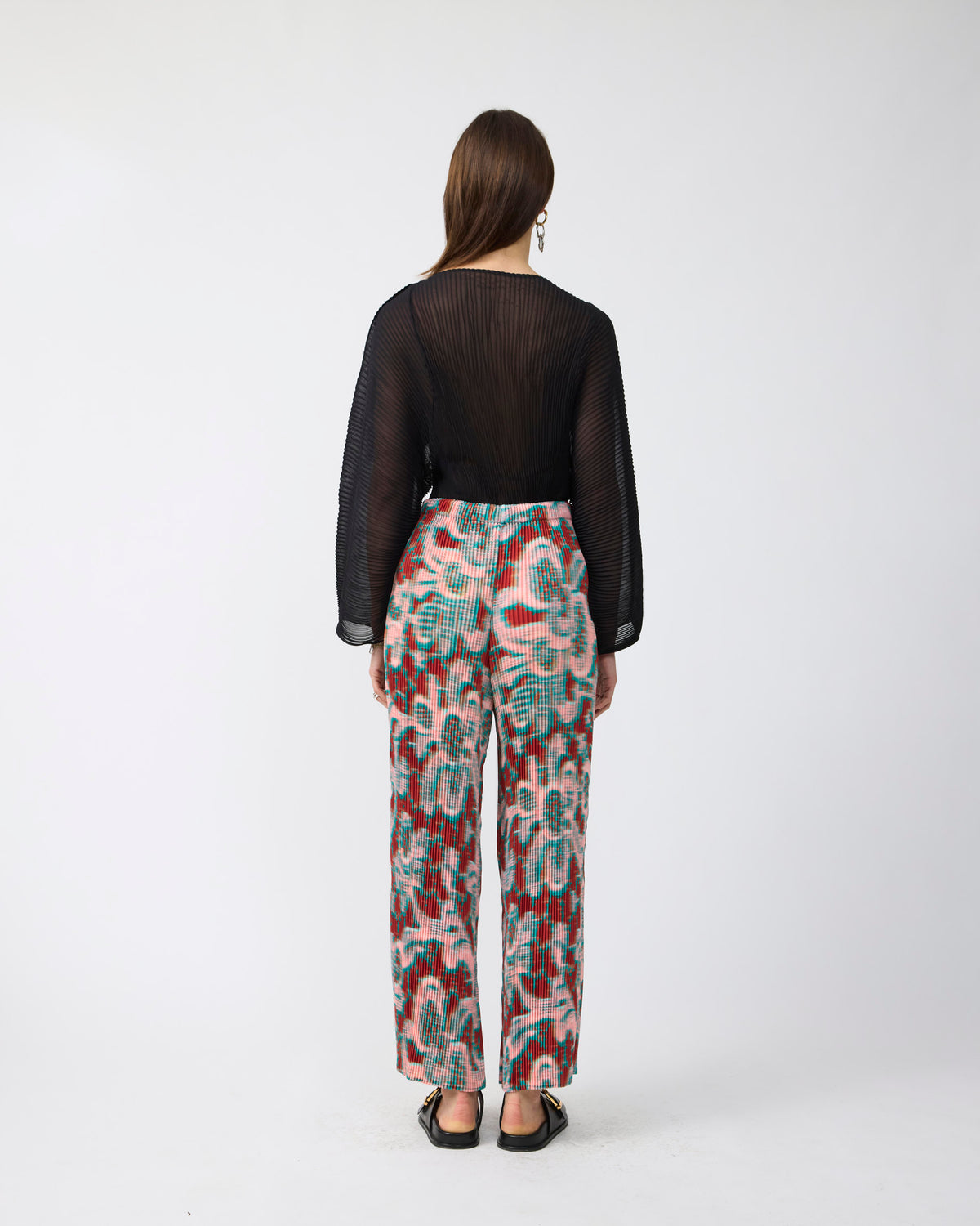 Jack Pleated Trousers in Gallia