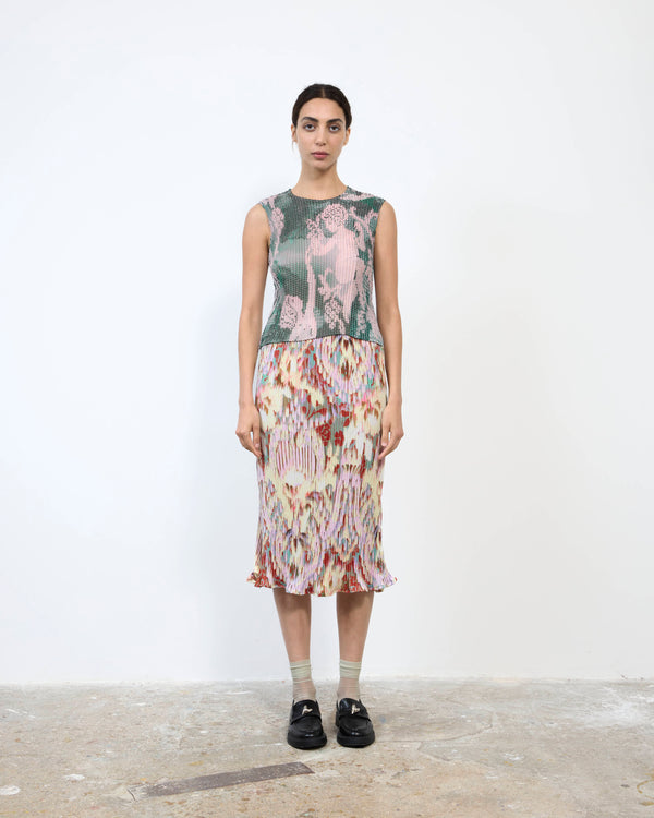 THELMA PLEATED TOP IN SERAPHIN
