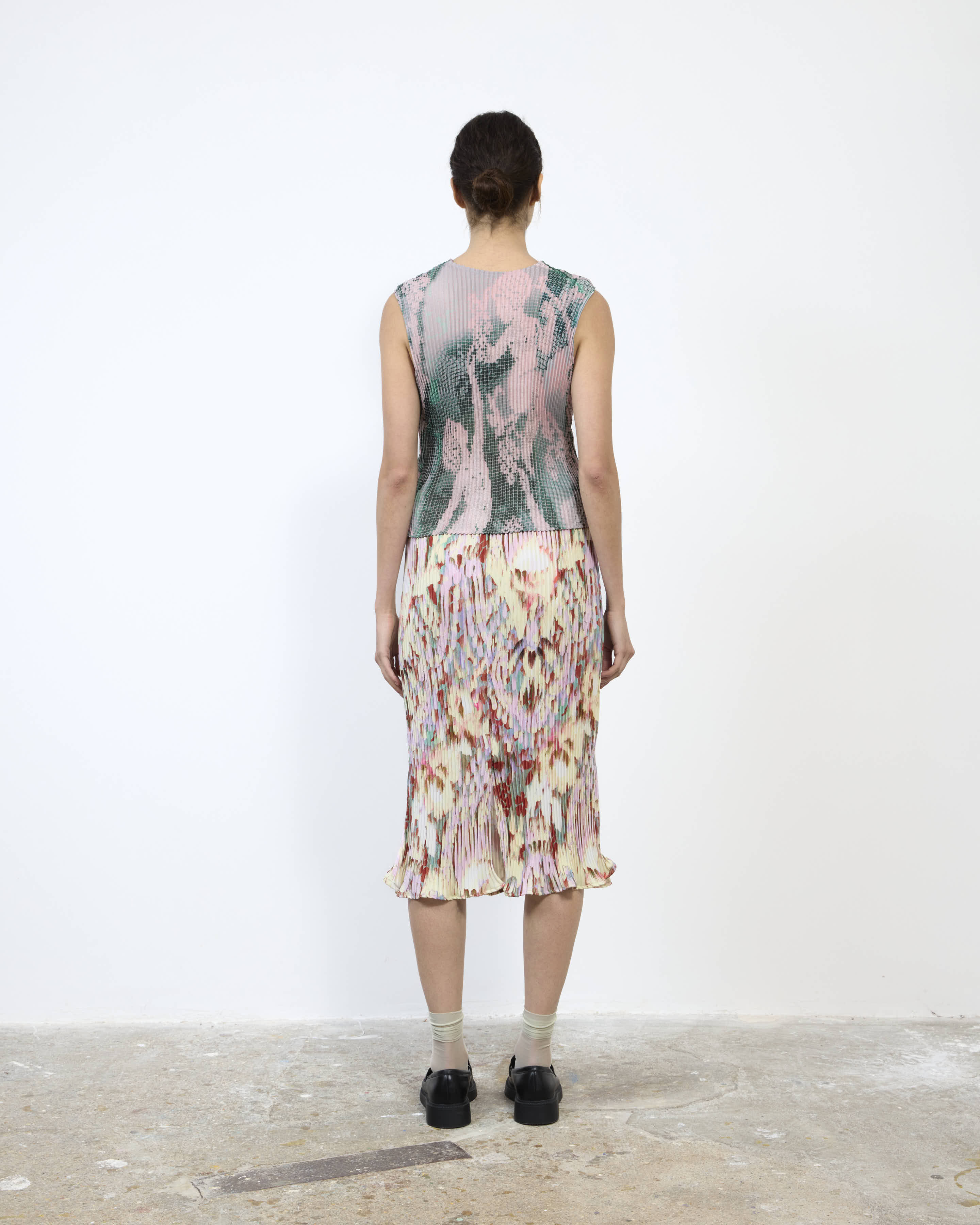 THELMA PLEATED TOP IN SERAPHIN
