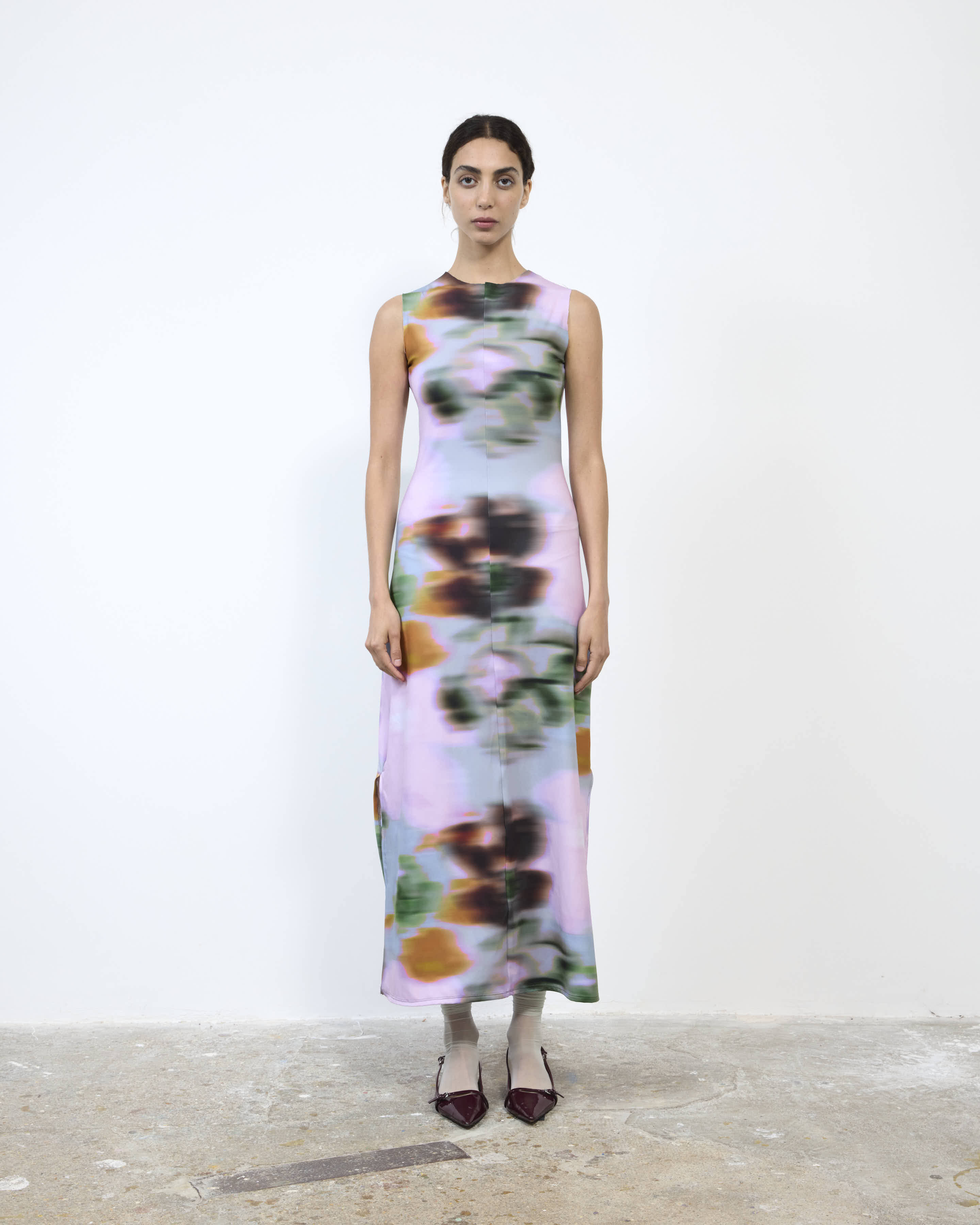 NERO JERSEY DRESS IN MARIS