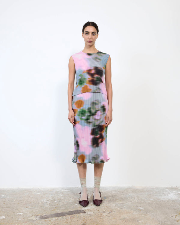 THELMA PLEATED TOP IN MARIS