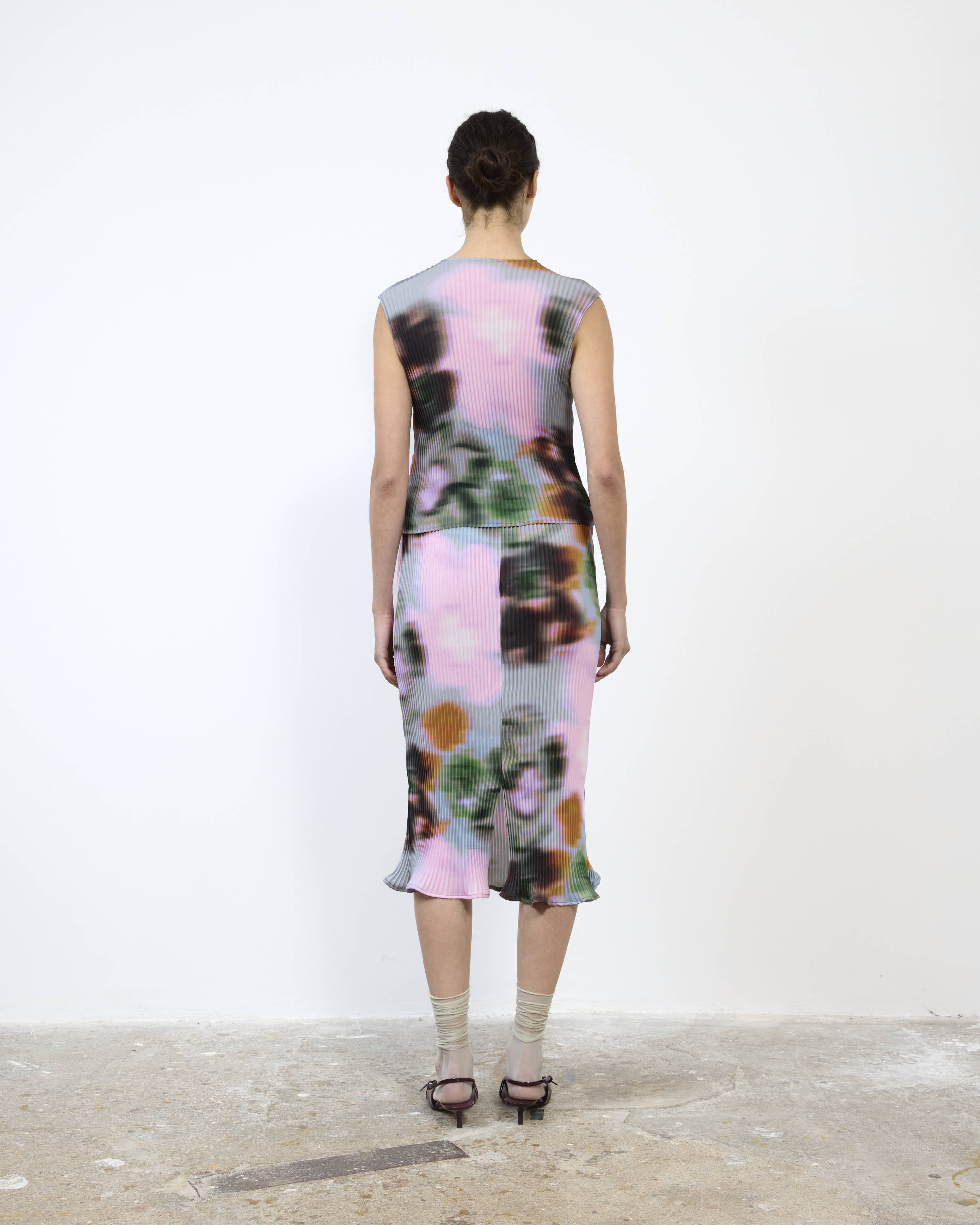 THELMA PLEATED TOP IN MARIS