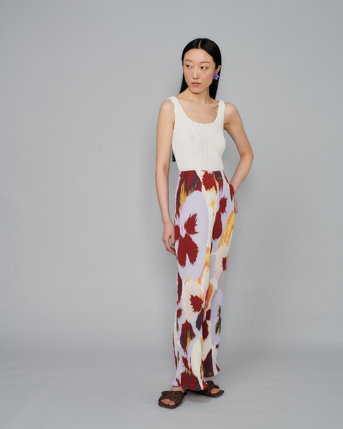 Jack Trouser in Pansy Lilac