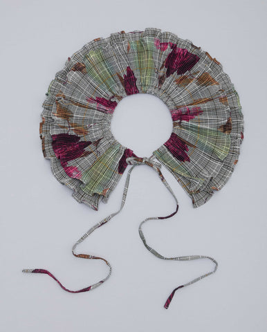 Winnie Pleated Collar in Rosalind