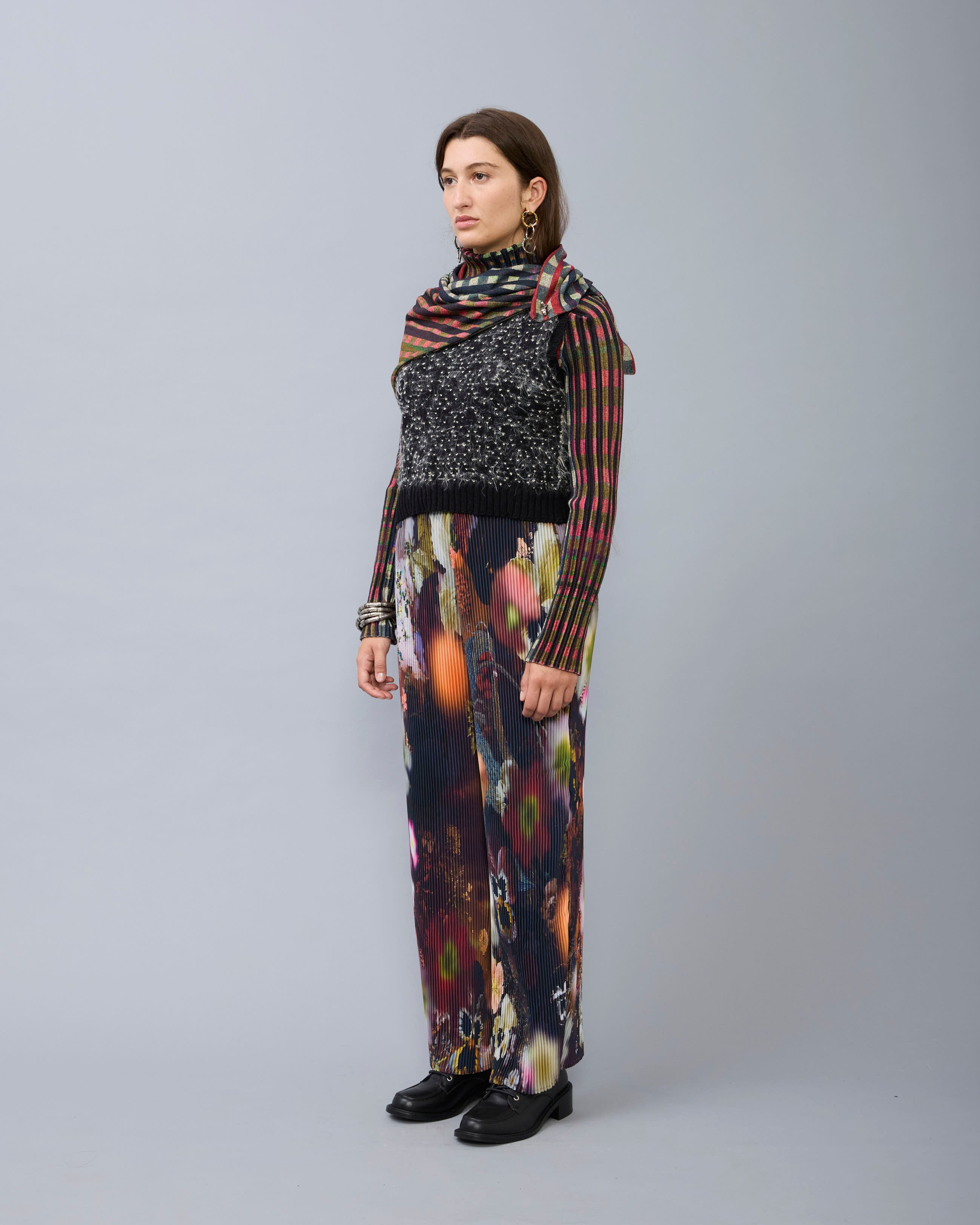 Jack Pleated Trousers in Nola