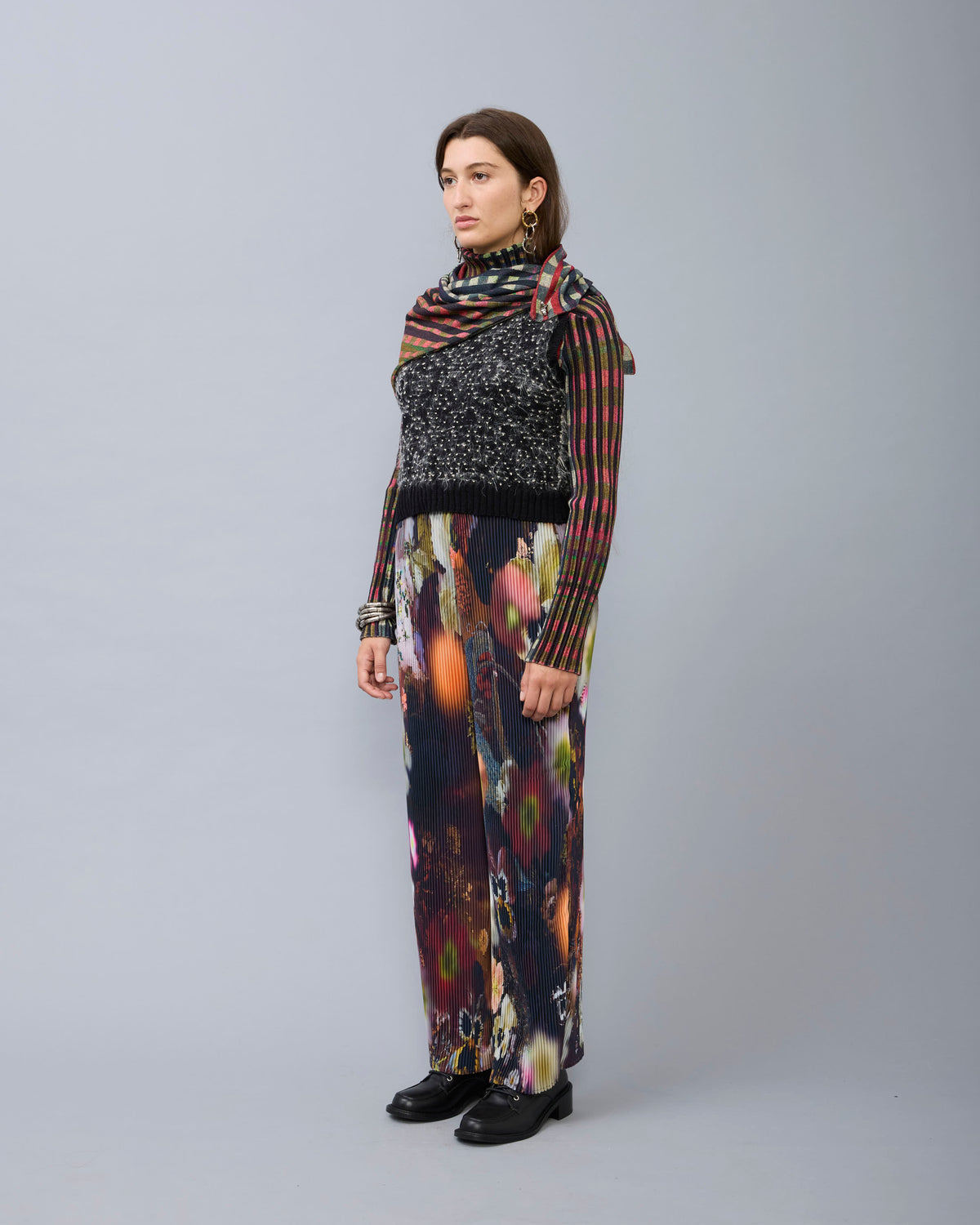 Jack Pleated Trousers in Nola