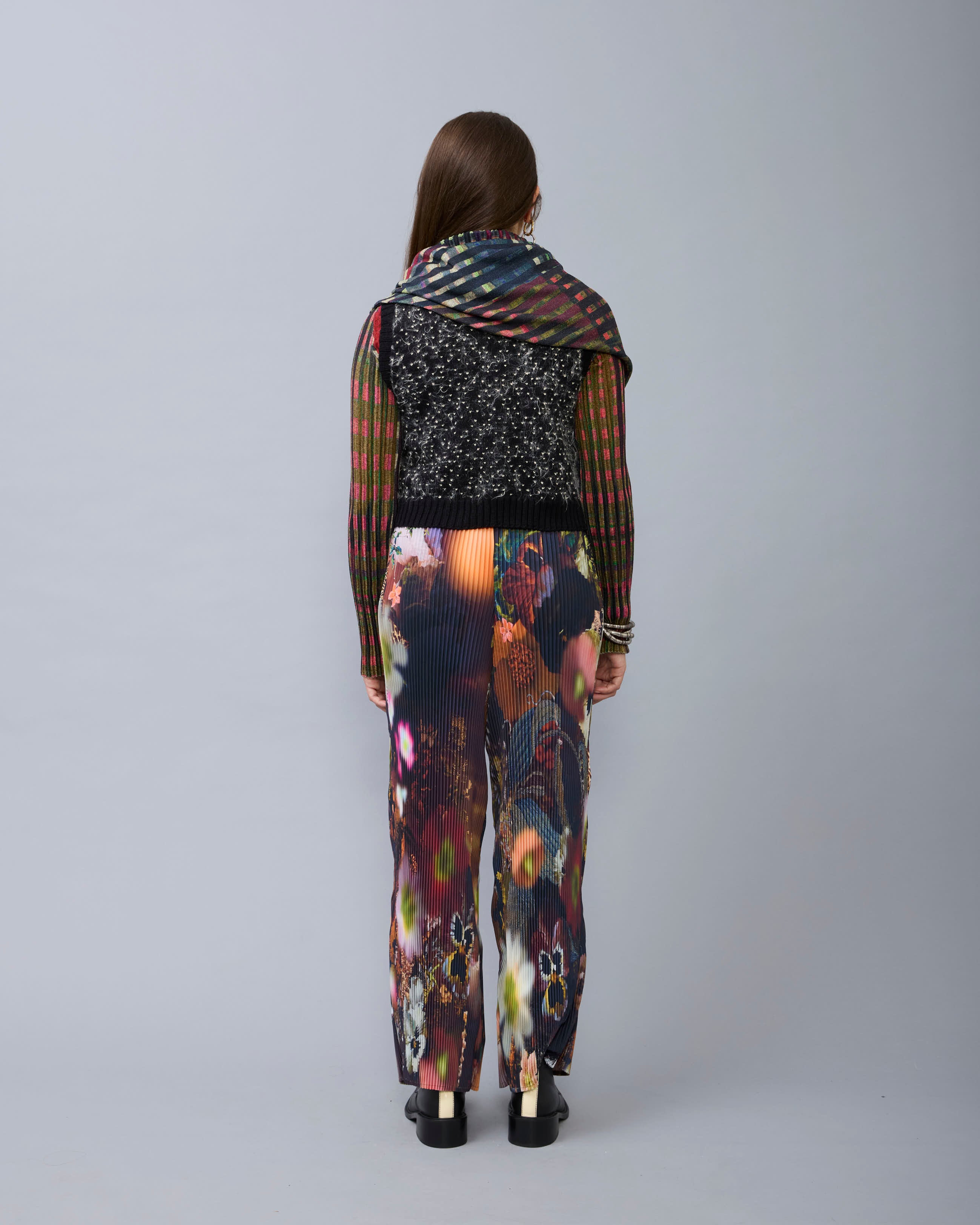 Jack Pleated Trousers in Nola