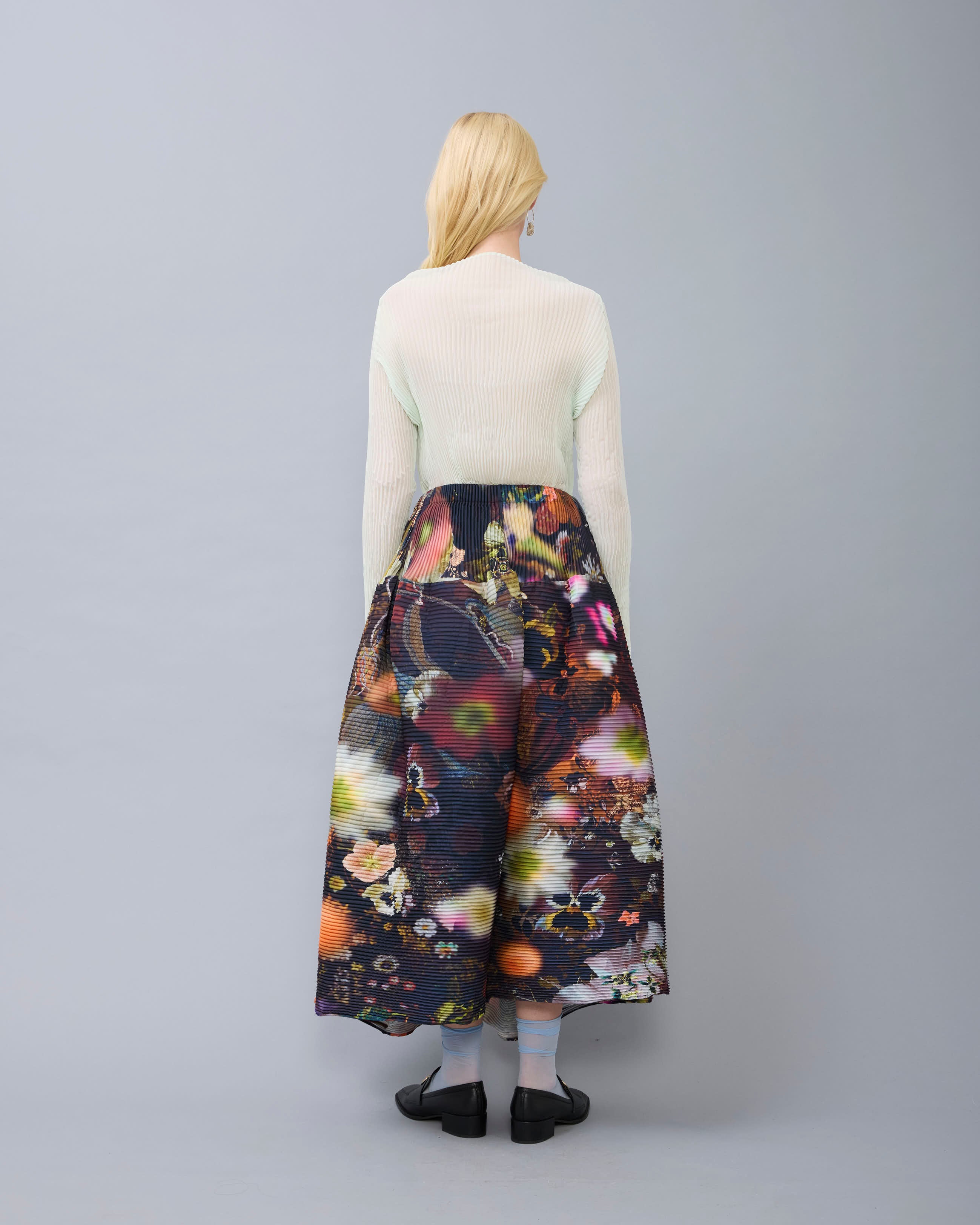 Kenza Handpleated Skirt in Nola