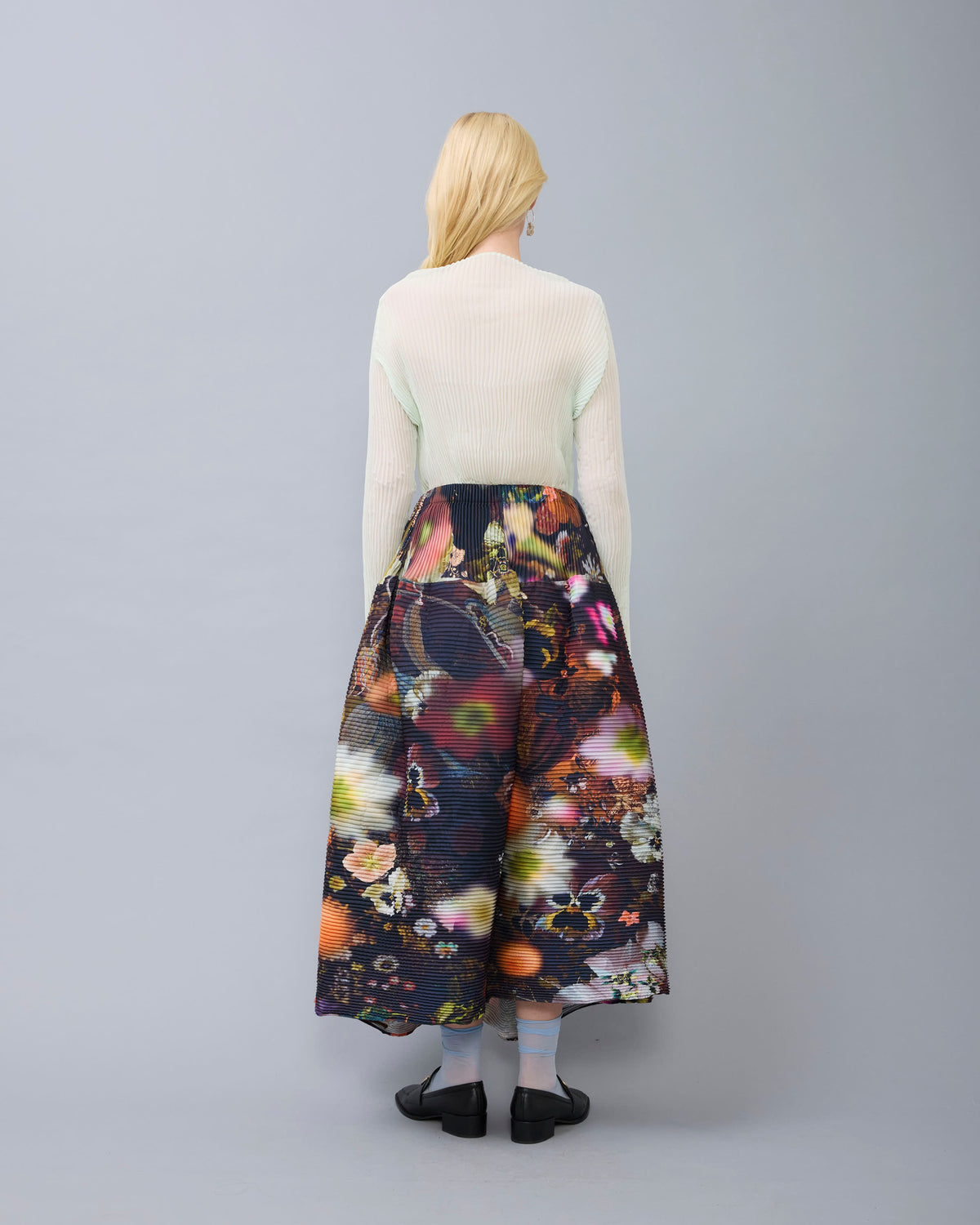Kenza Handpleated Skirt in Nola